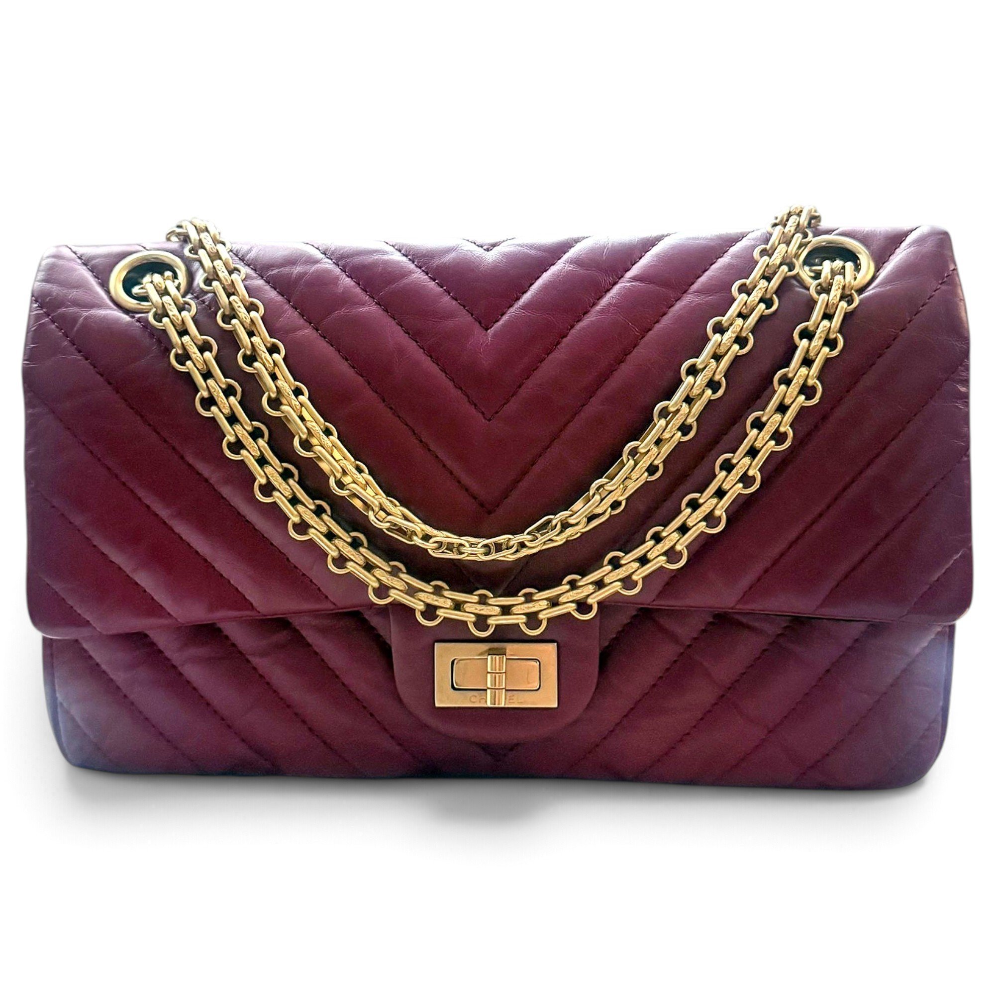 2.55 leather handbag