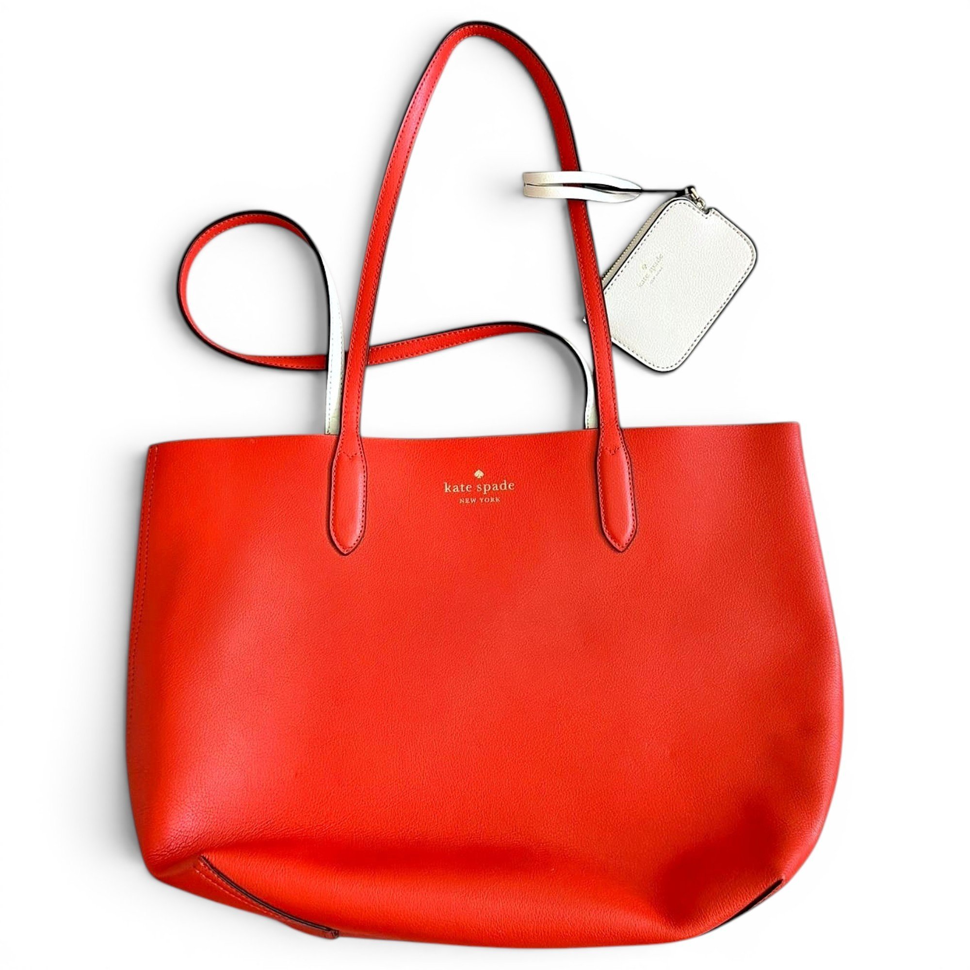 Leather tote