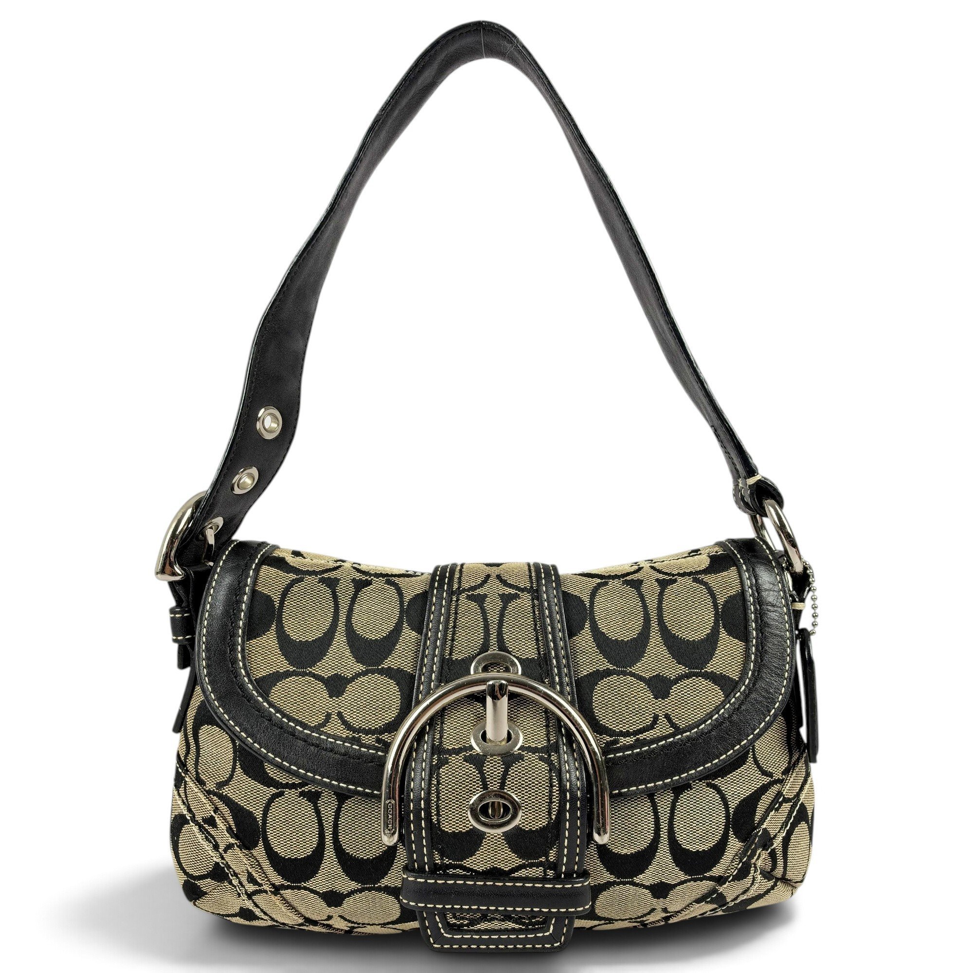 Signature Sufflette cloth handbag