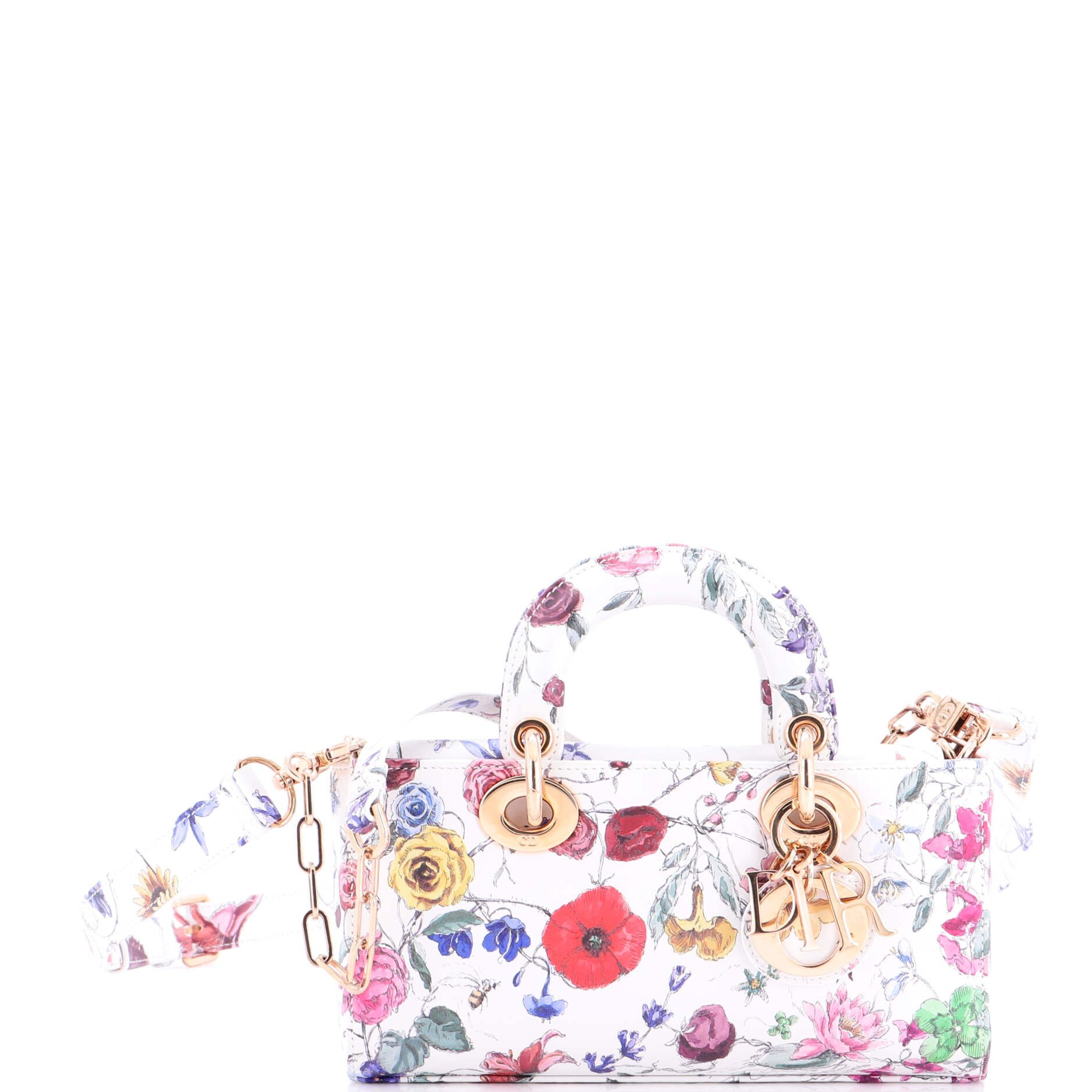 Dior Lady D-Joy Bag Printed Leather Small