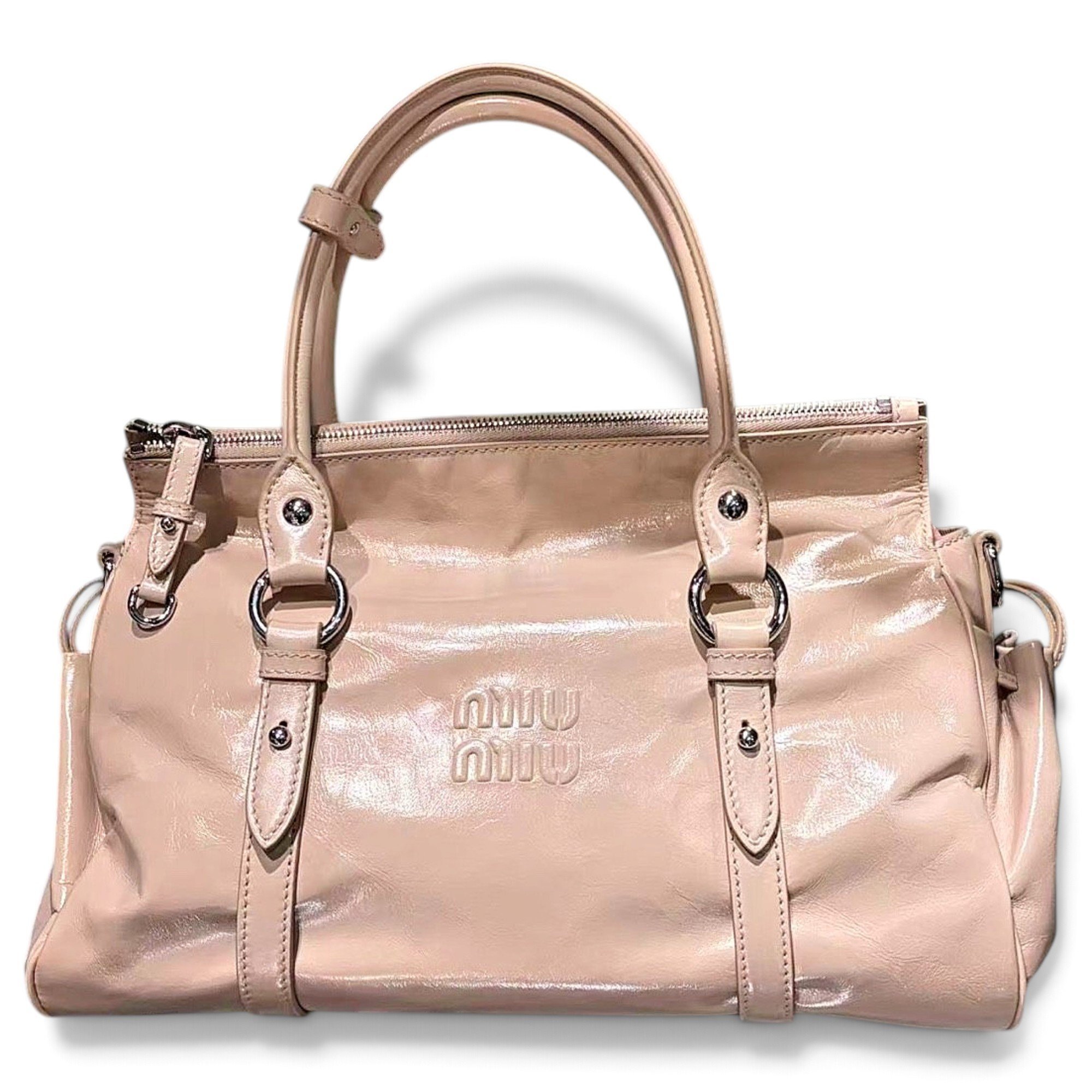 Vitello leather handbag