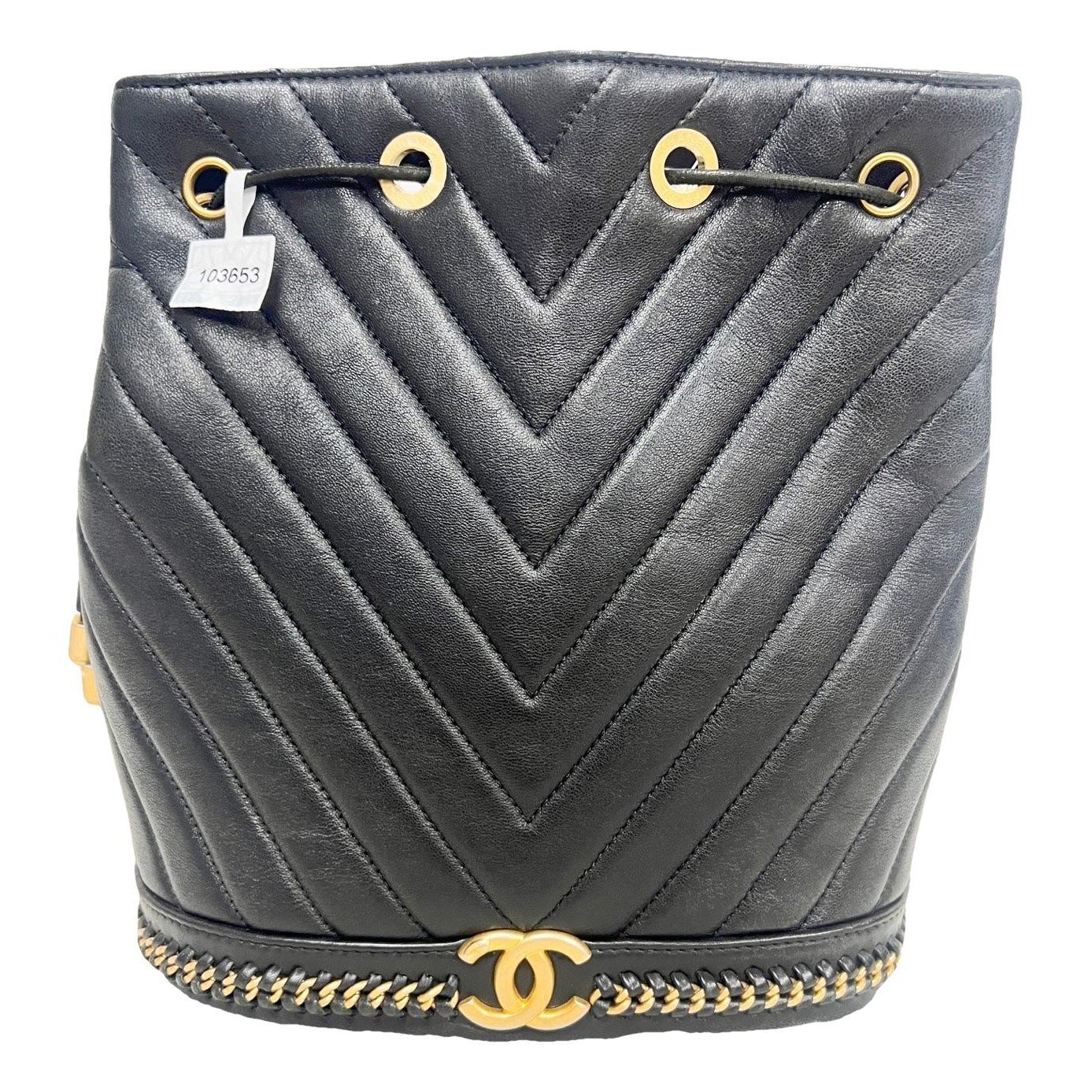 Leather handbag