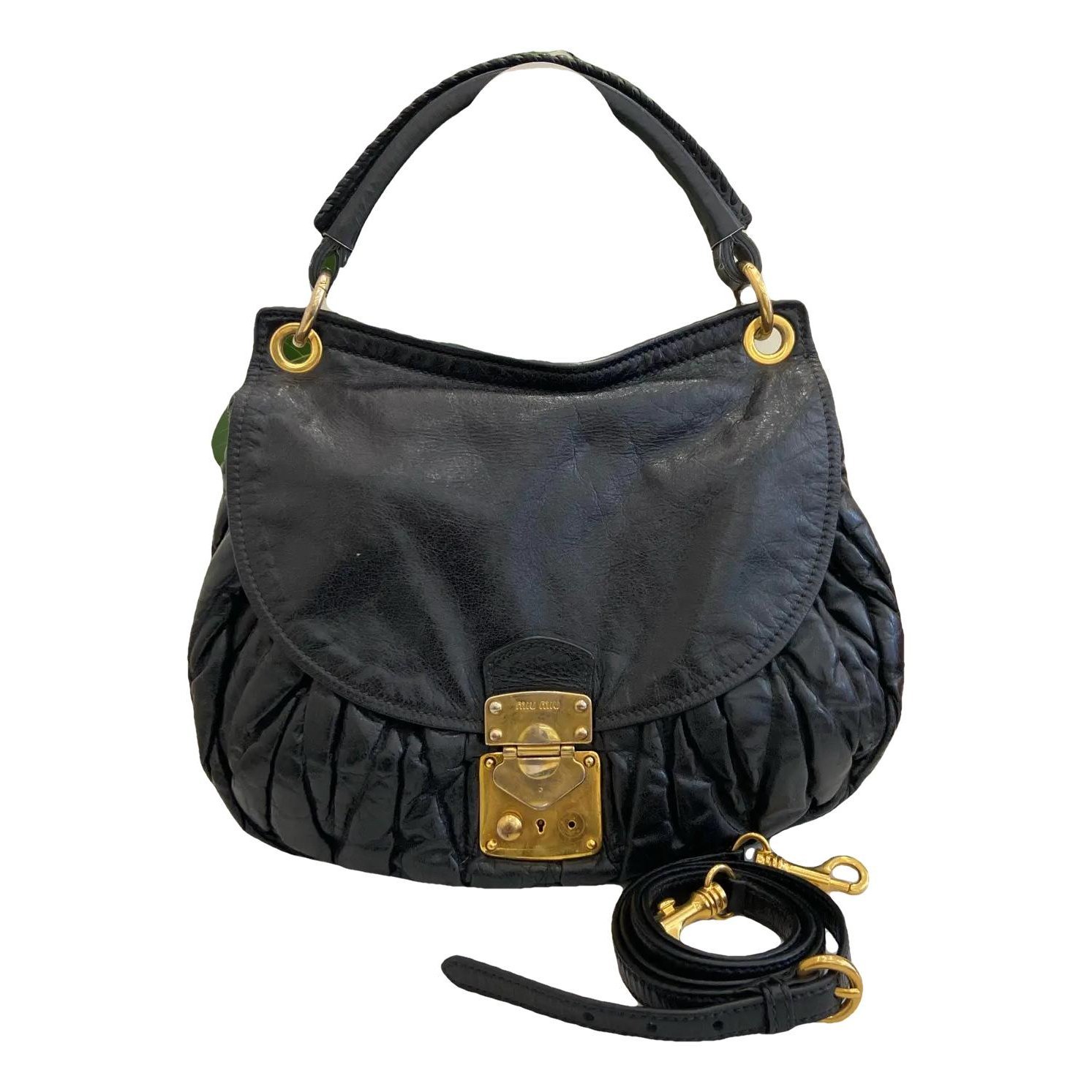 Miu Miu Coffer leather handbag