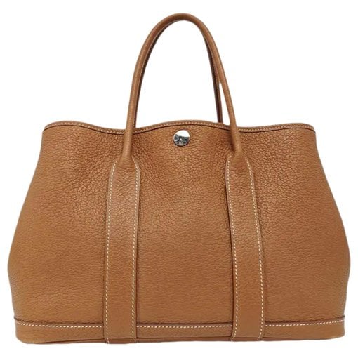Garden Party leather handbag