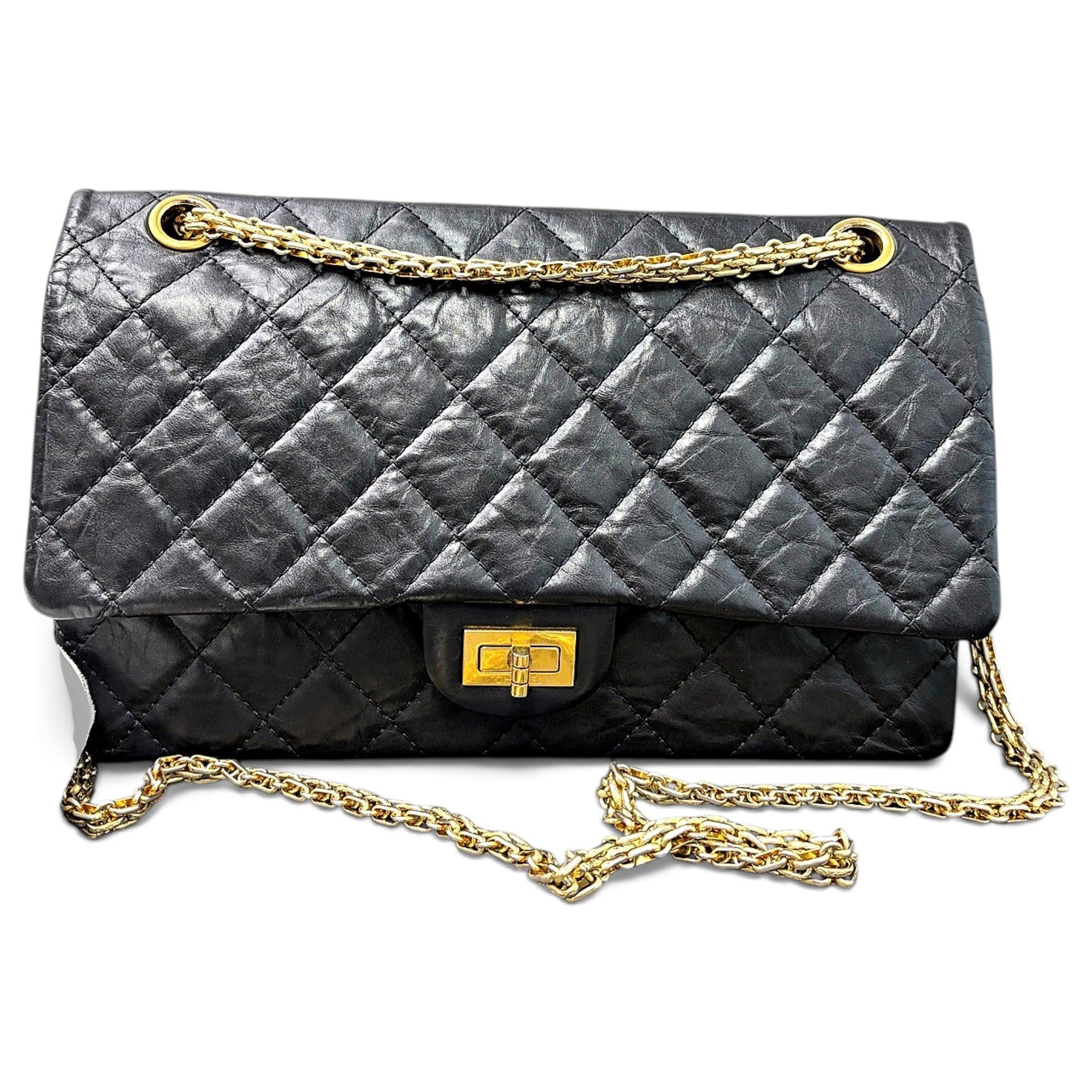 2.55 leather handbag