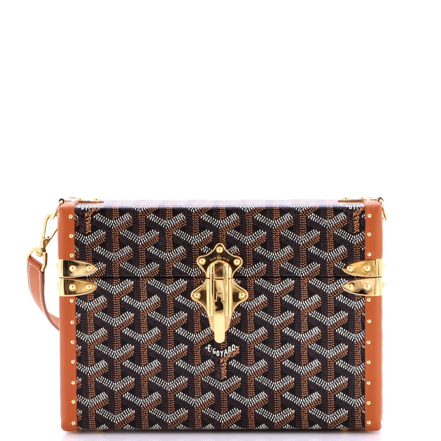 Cassette Trunk Shoulder Bag Coated Canvas PM