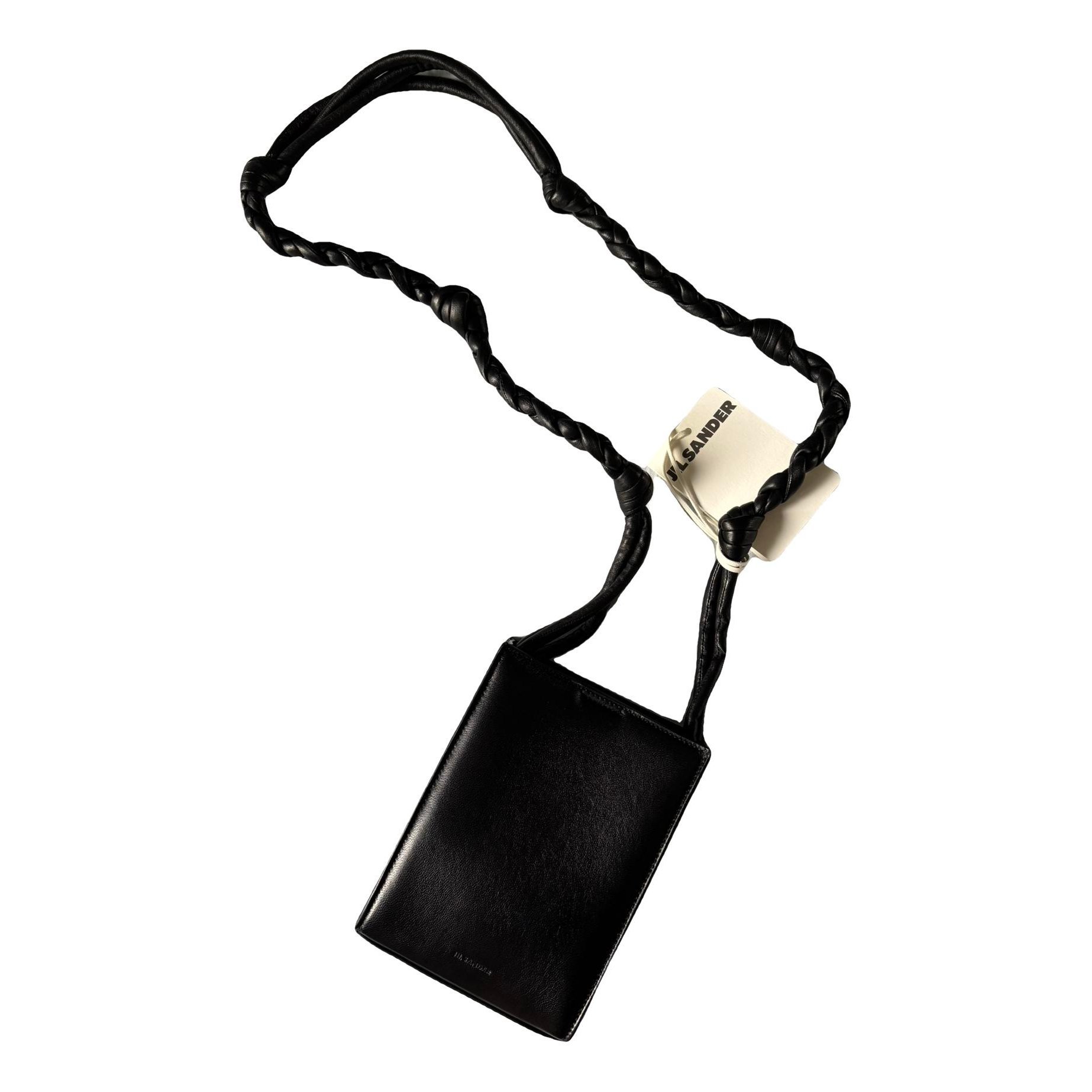 Tangle leather crossbody bag