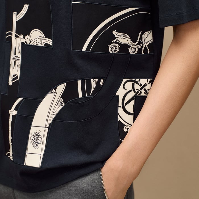 Bleu Nuit "Ex-libris" T-shirt