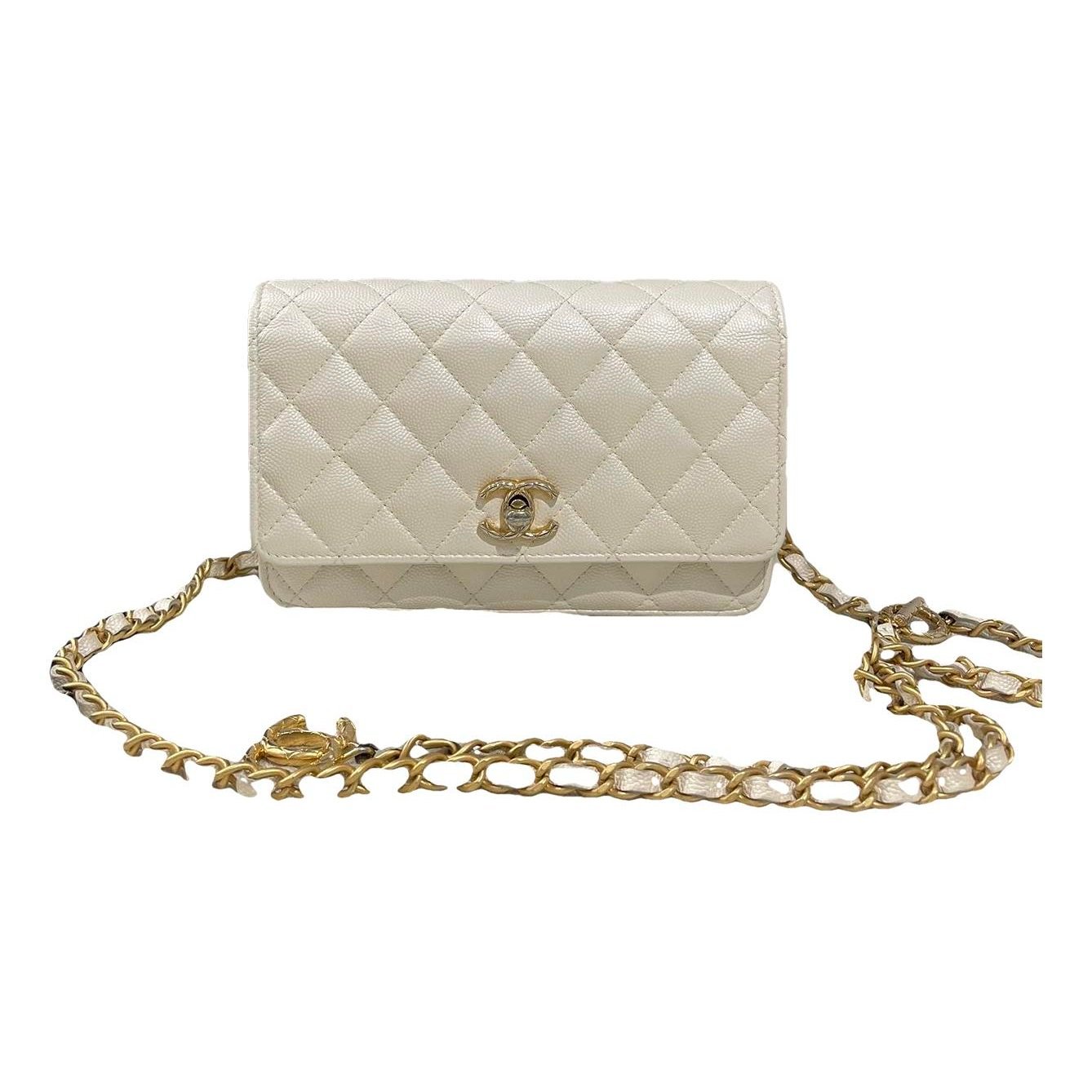 Trendy CC Wallet on Chain leather crossbody bag