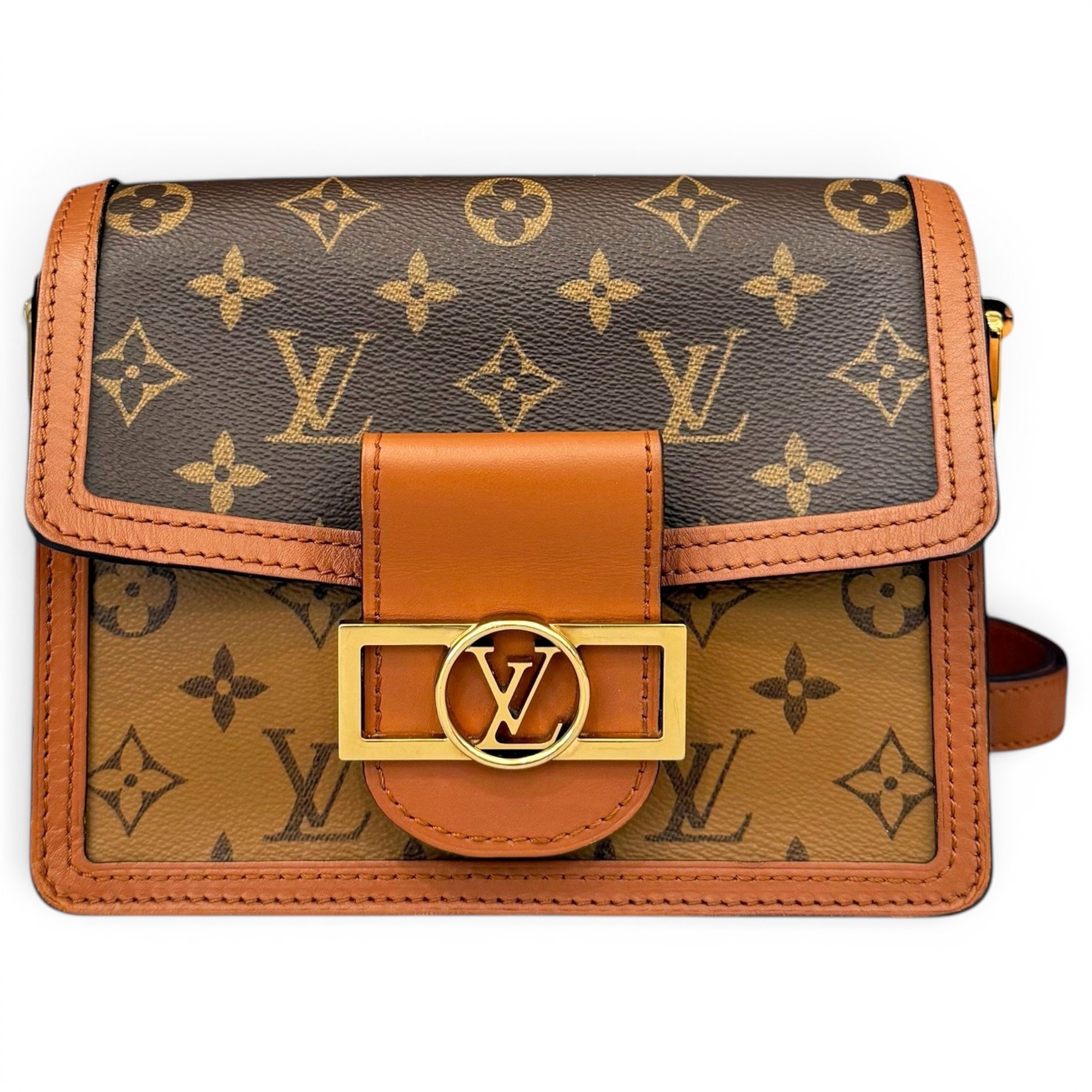 Dauphine Mini cloth crossbody bag