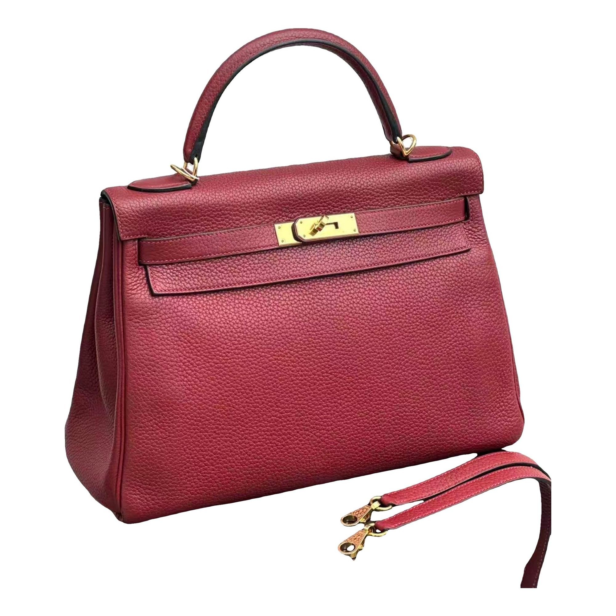 Hermes Kelly 32 Handbag Togo Leather