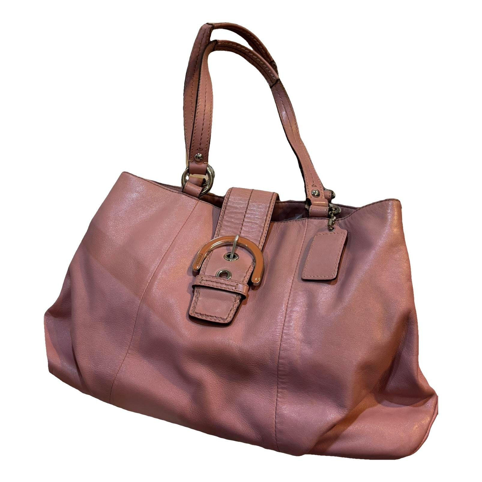 Leather tote