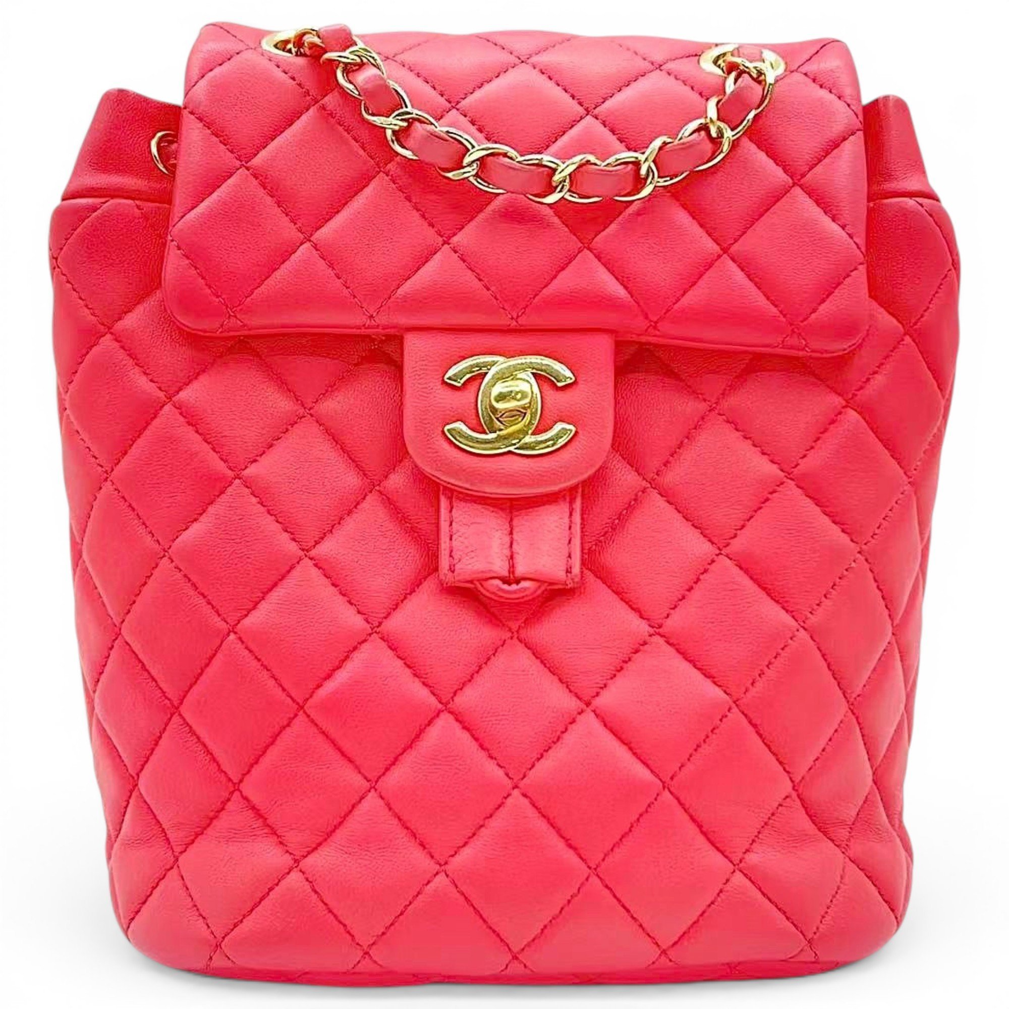 Leather backpack