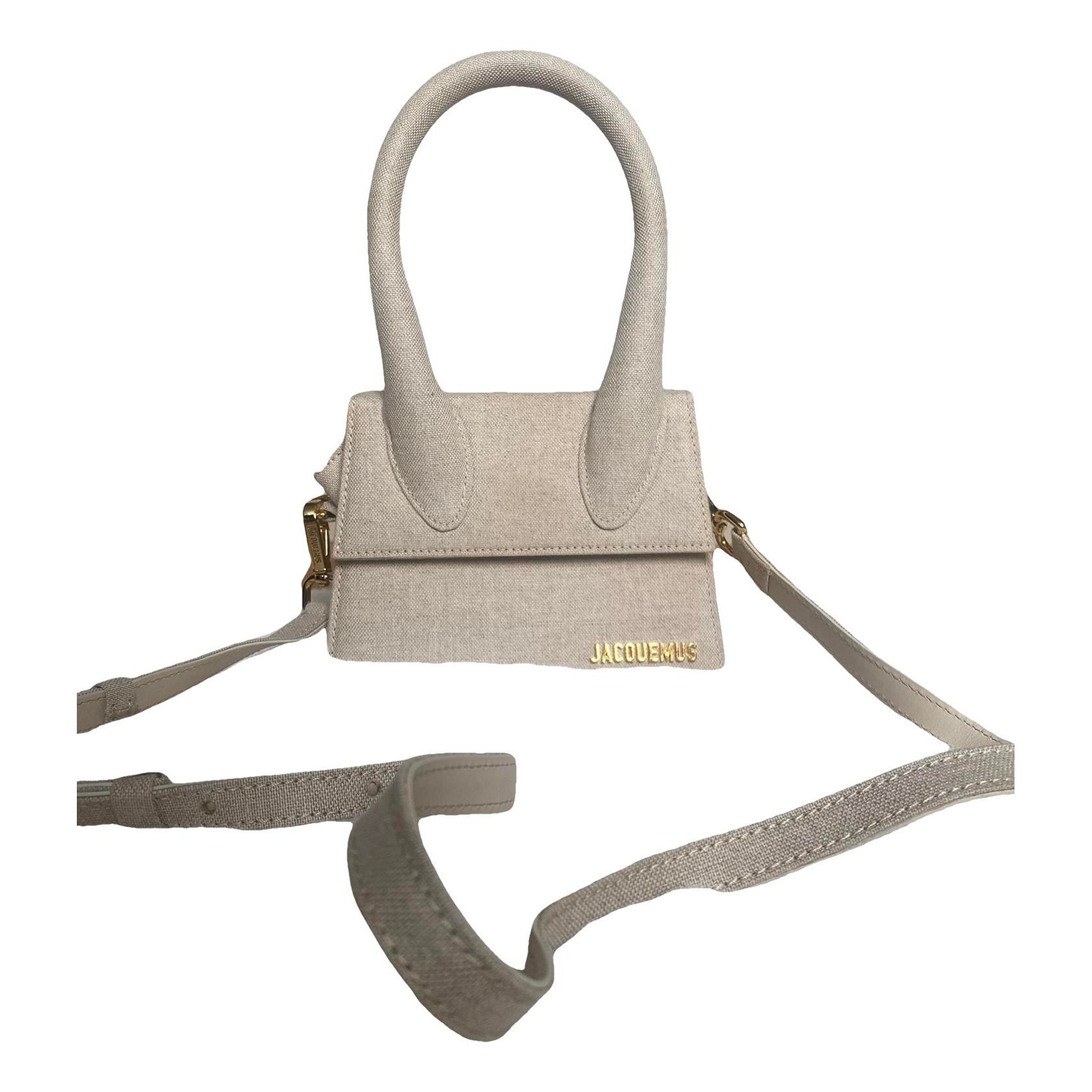 Le Chiquito Moyen linen mini bag