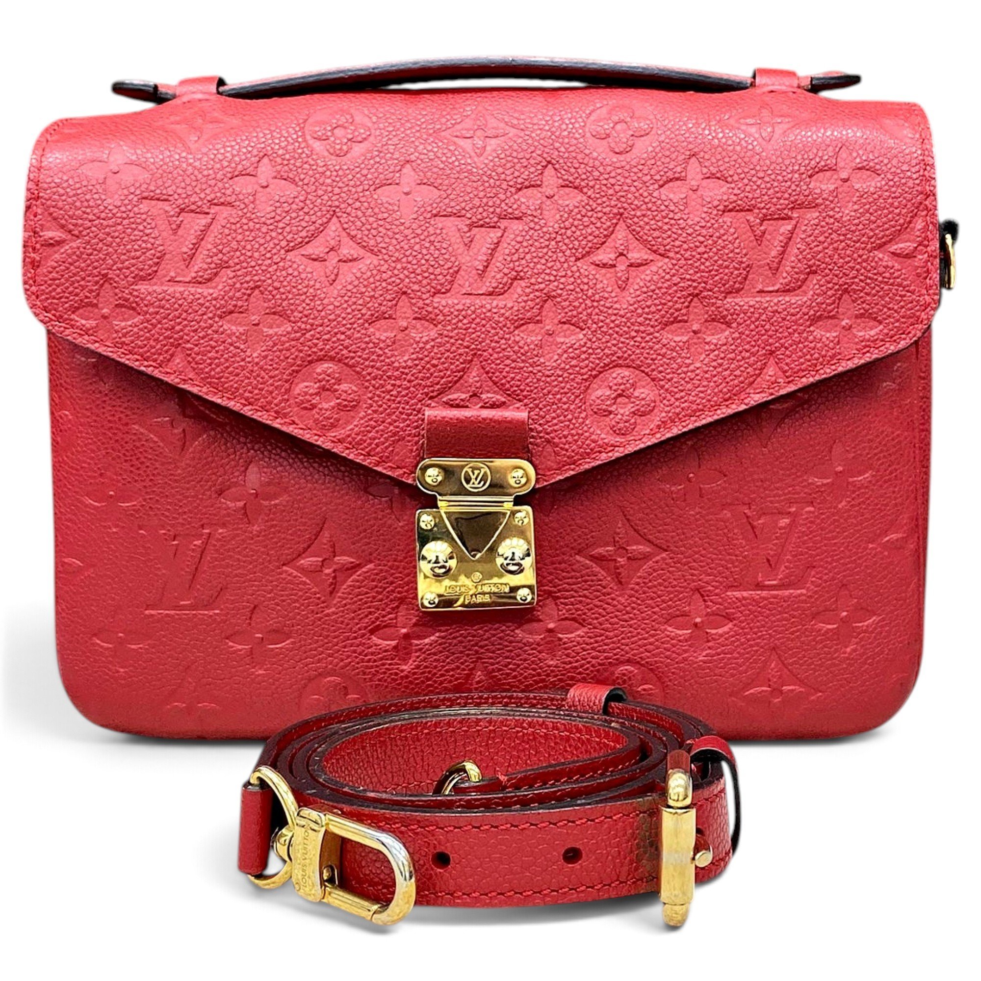 Metis leather handbag