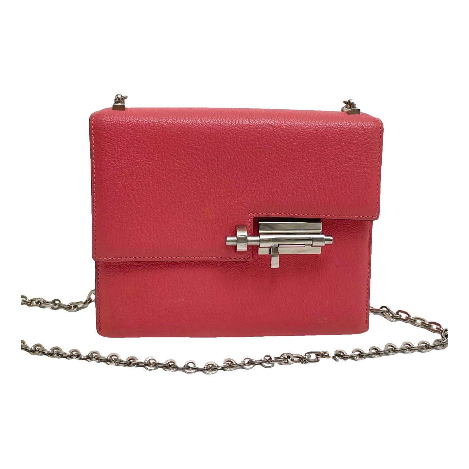 Verrou Mini leather handbag