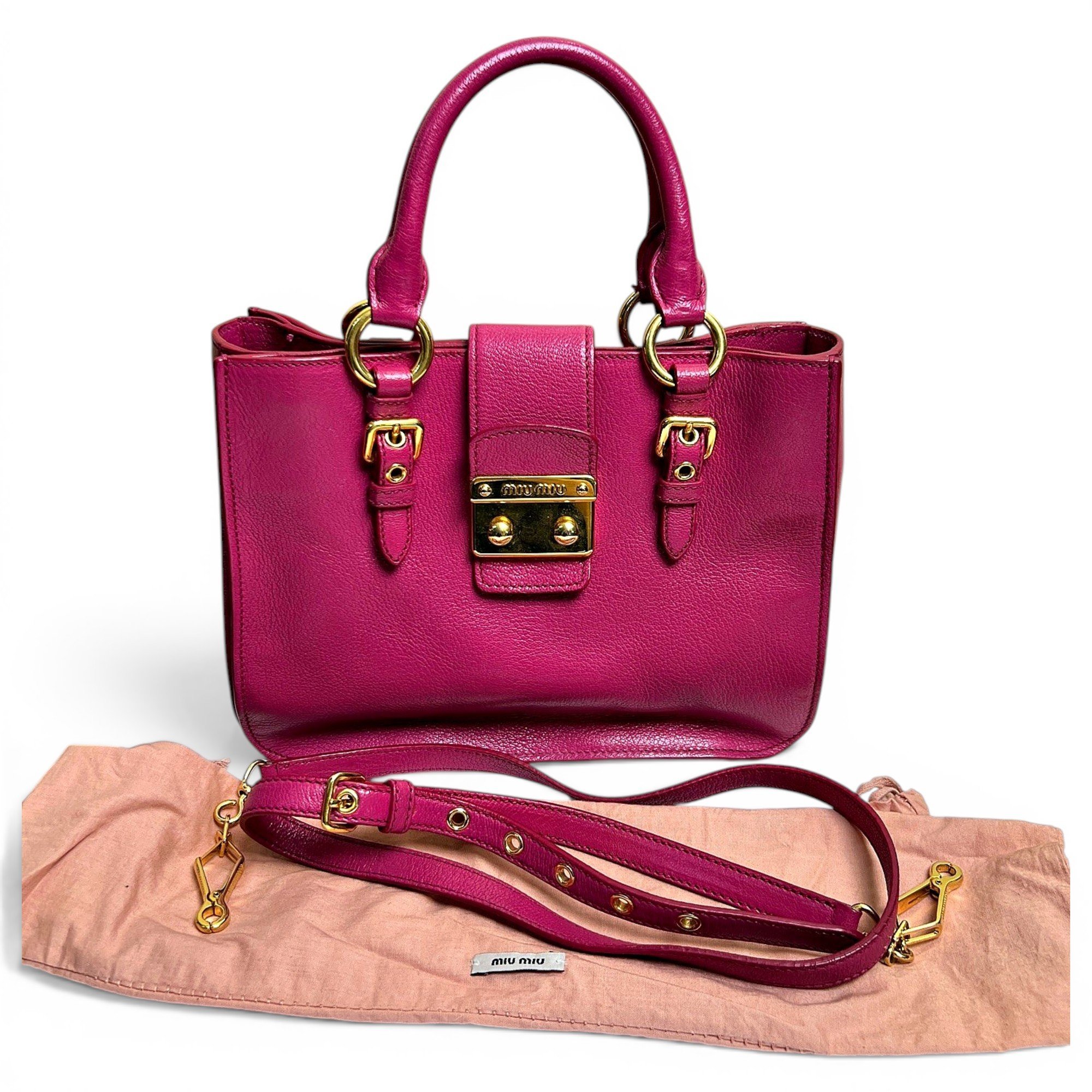 Leather handbag