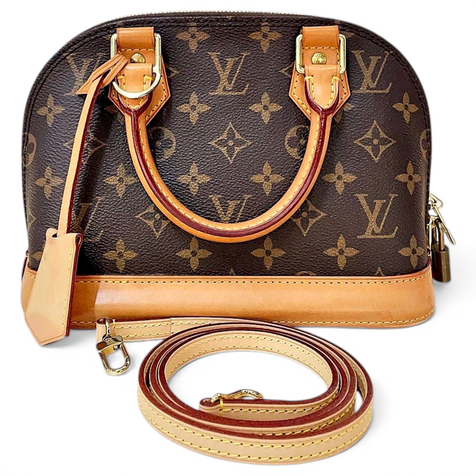 Alma BB leather handbag