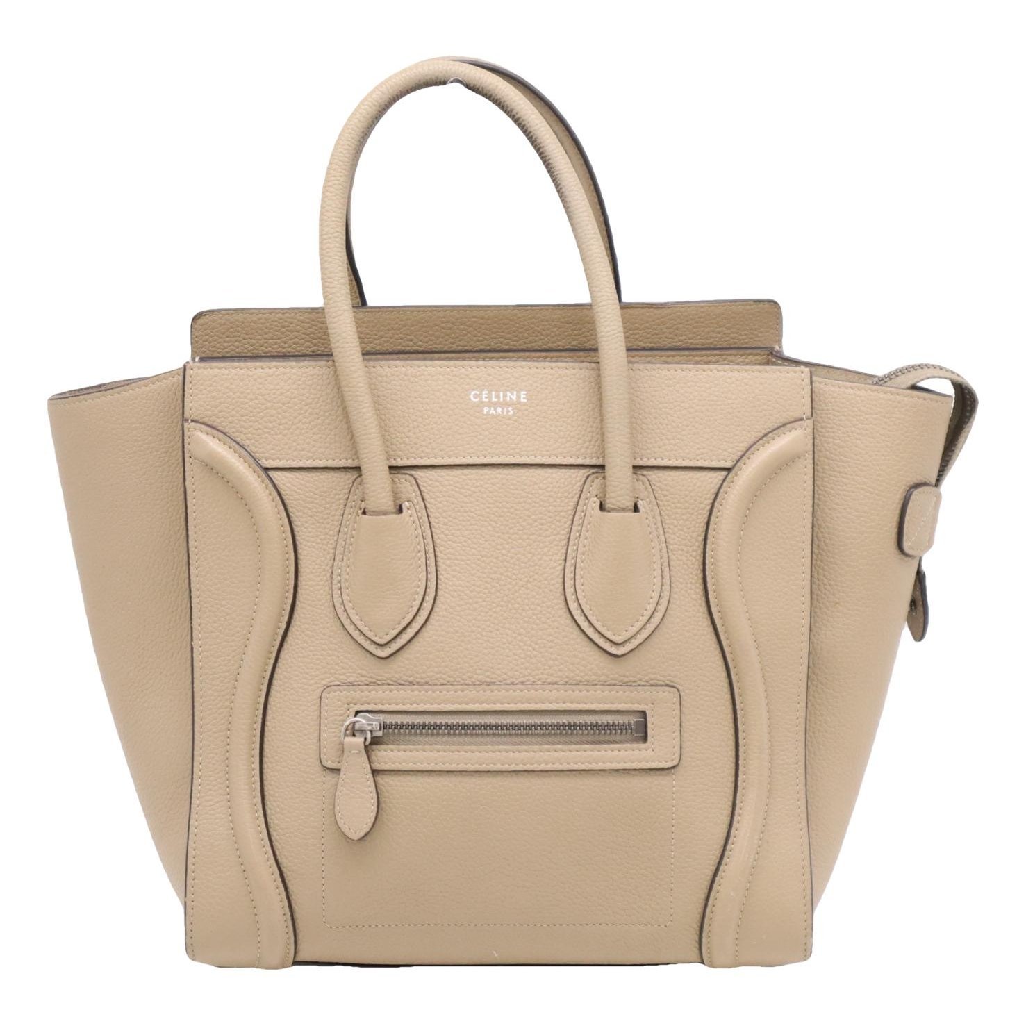 Luggage leather handbag