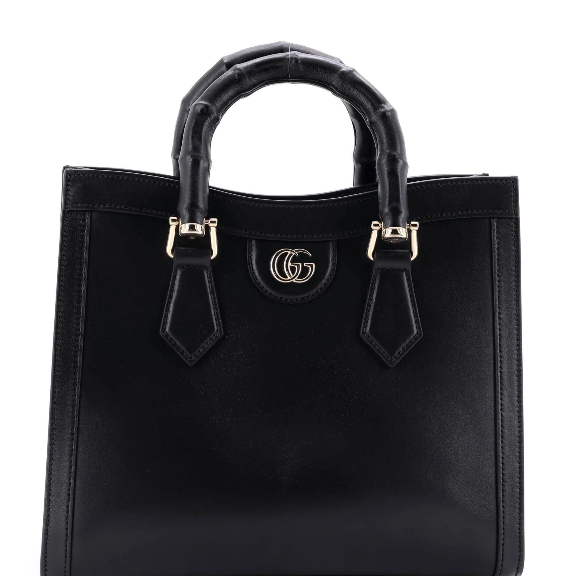 Leather tote