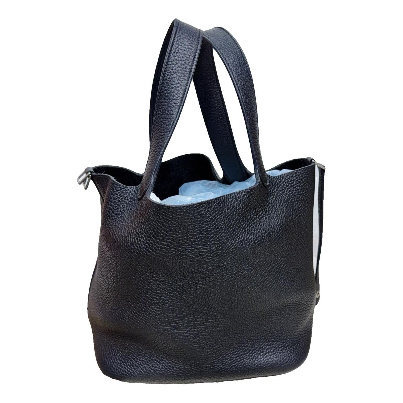 Picotin leather handbag