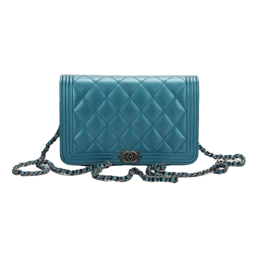 Boy leather crossbody bag