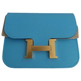 Hermes Constance Handbag Celeste Leather 2024