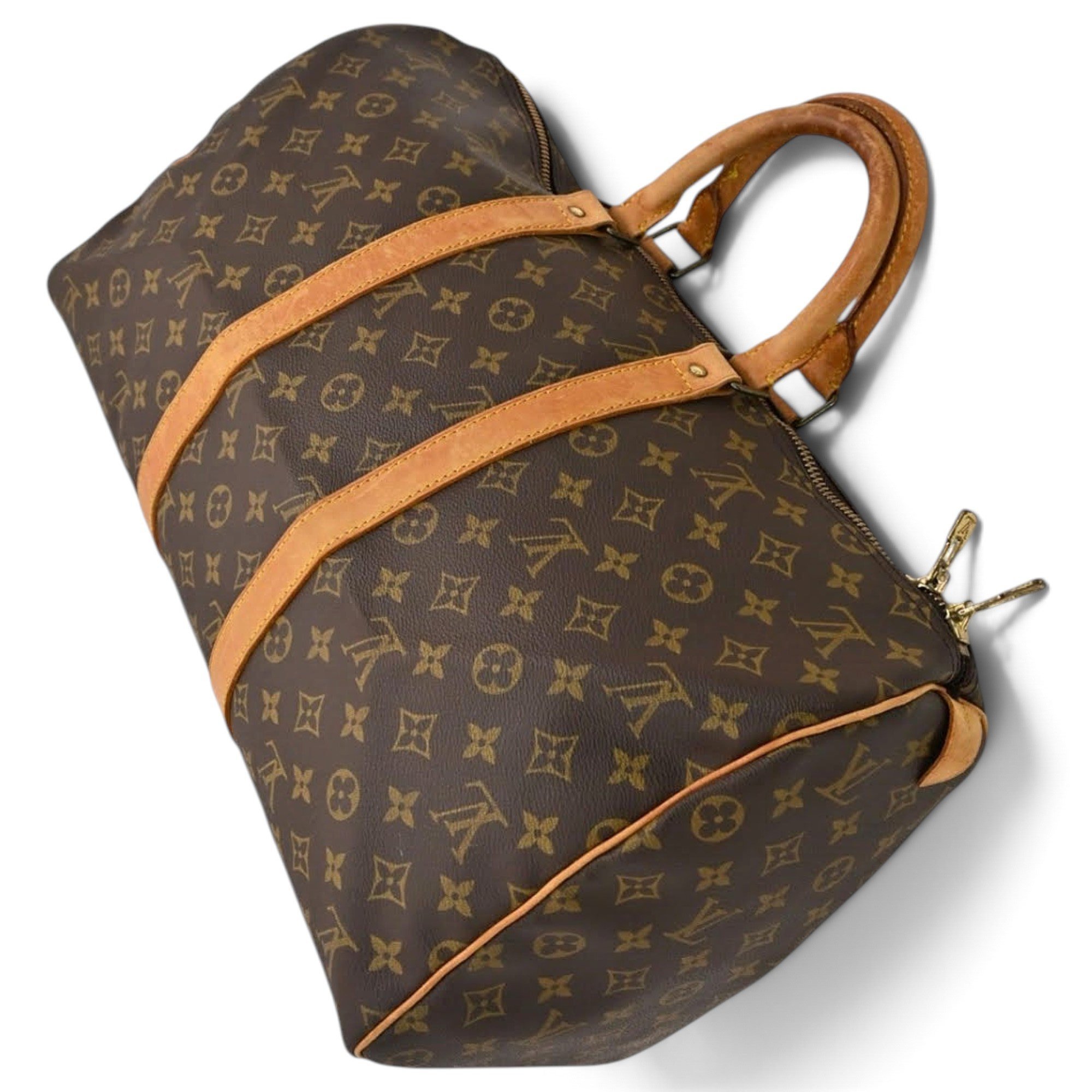 Keepall leather 48h bag