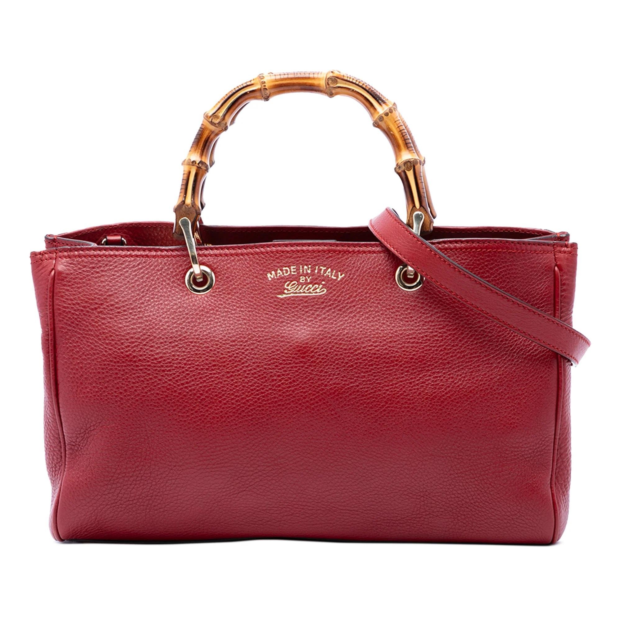 Bamboo leather satchel