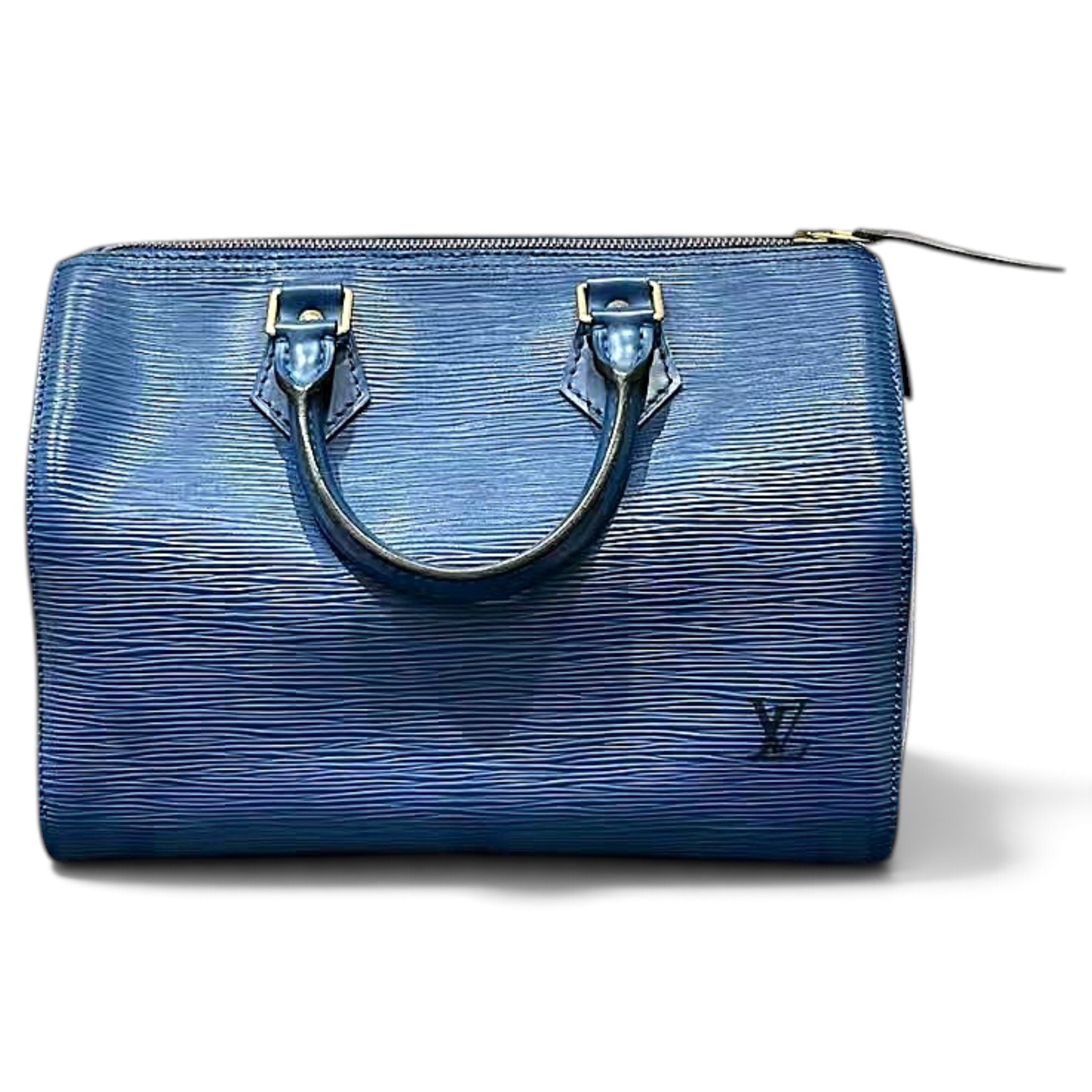 Speedy leather handbag