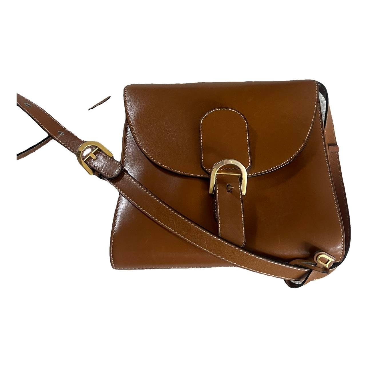 Leather crossbody bag