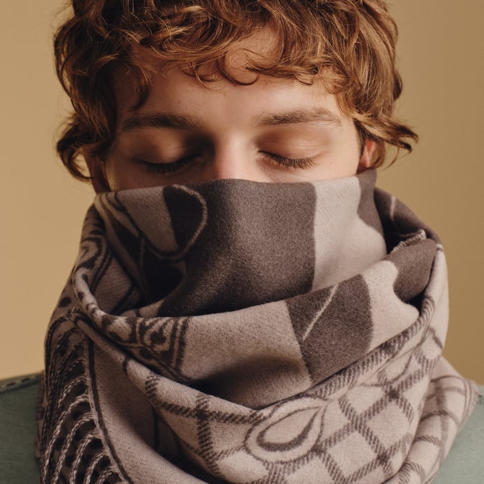 Camails Jacquard Muffler