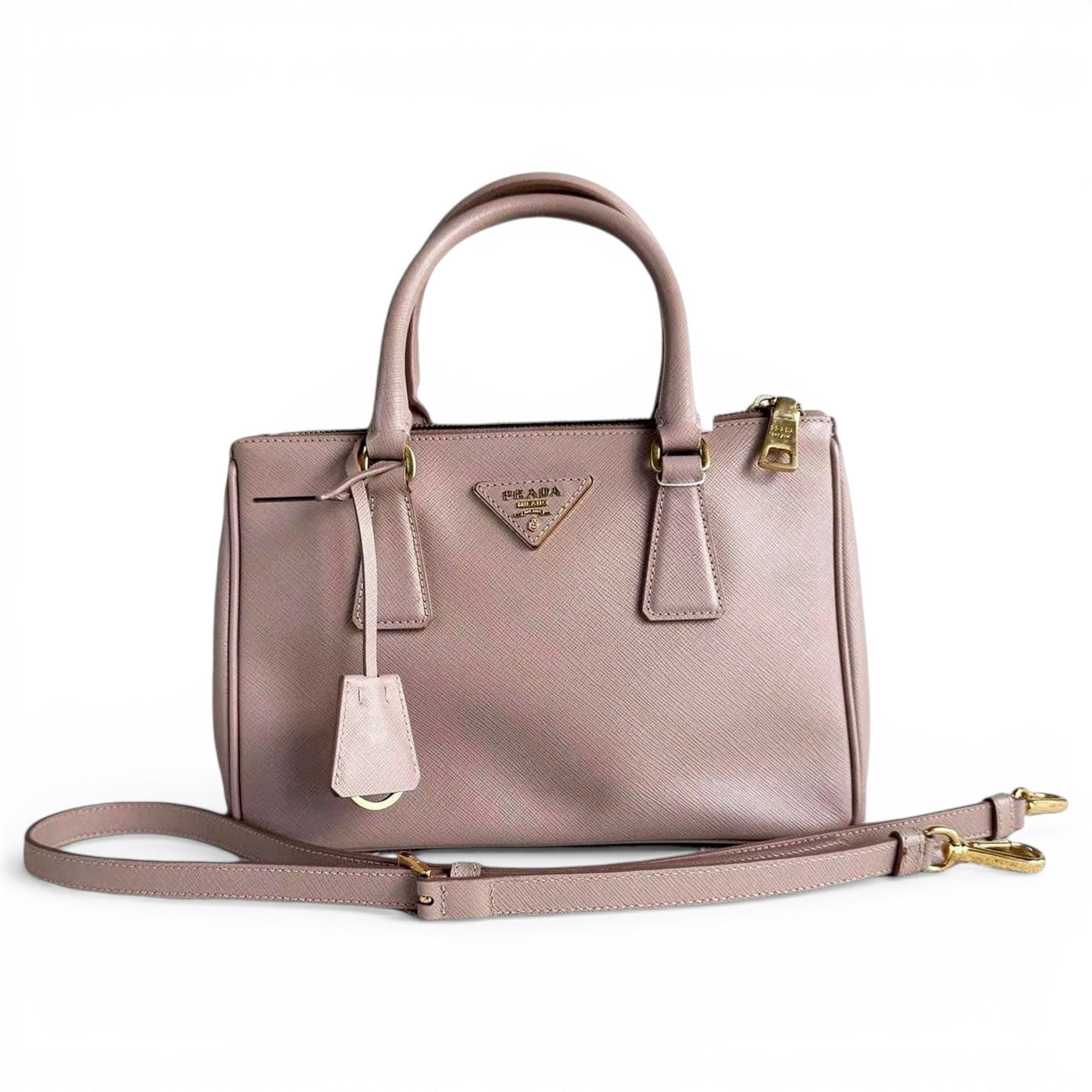 Galleria leather handbag