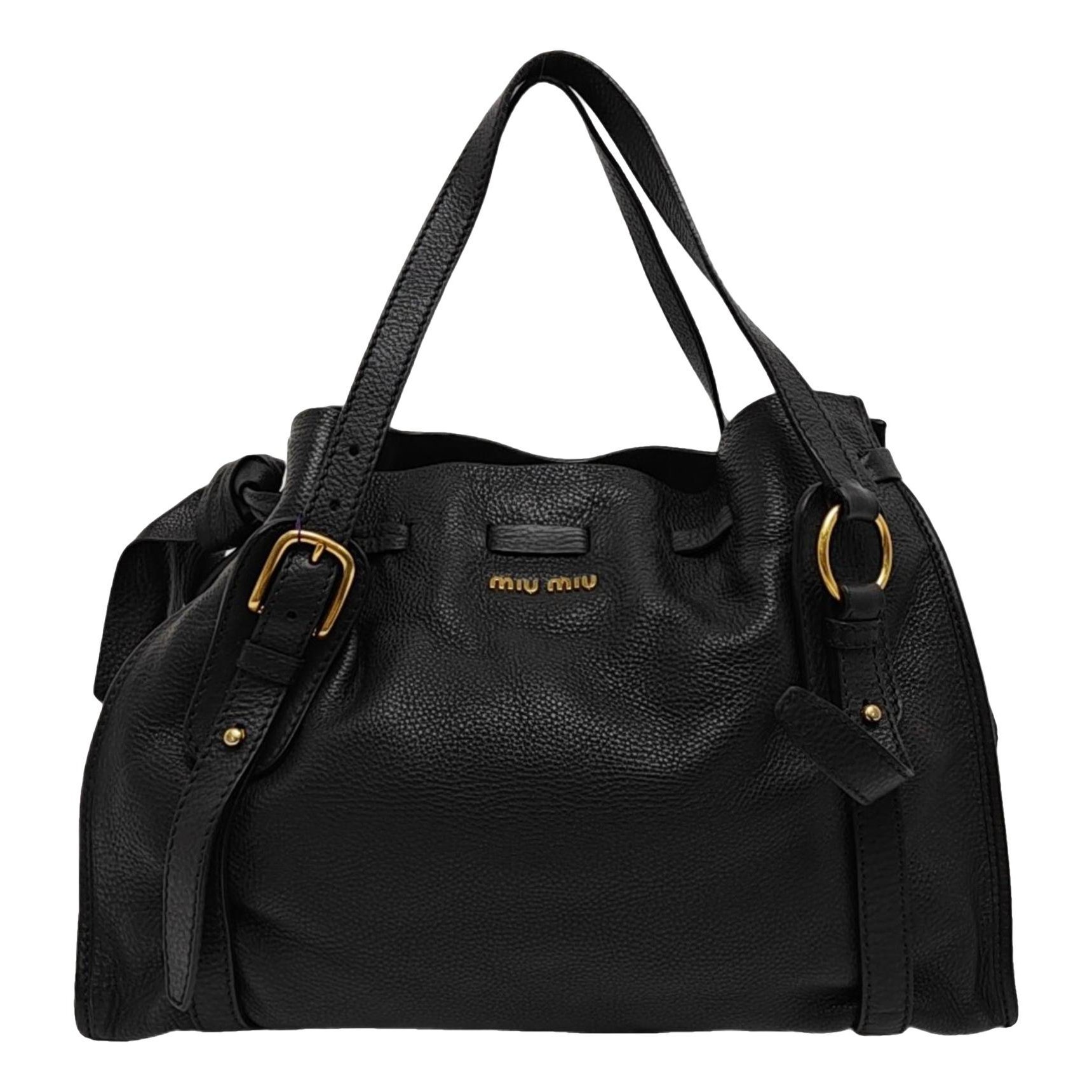 Miu Miu Vitello leather handbag