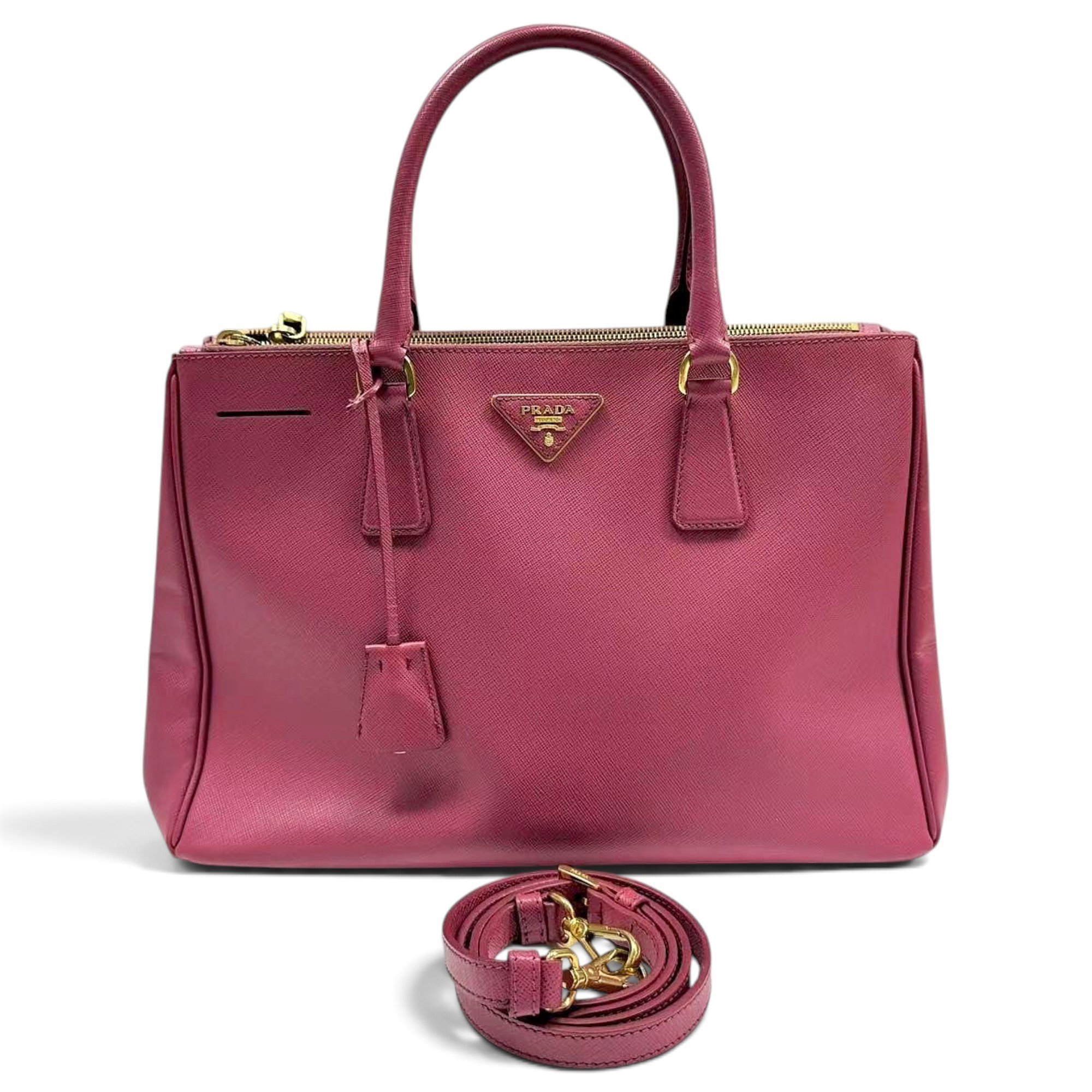 Galleria leather handbag