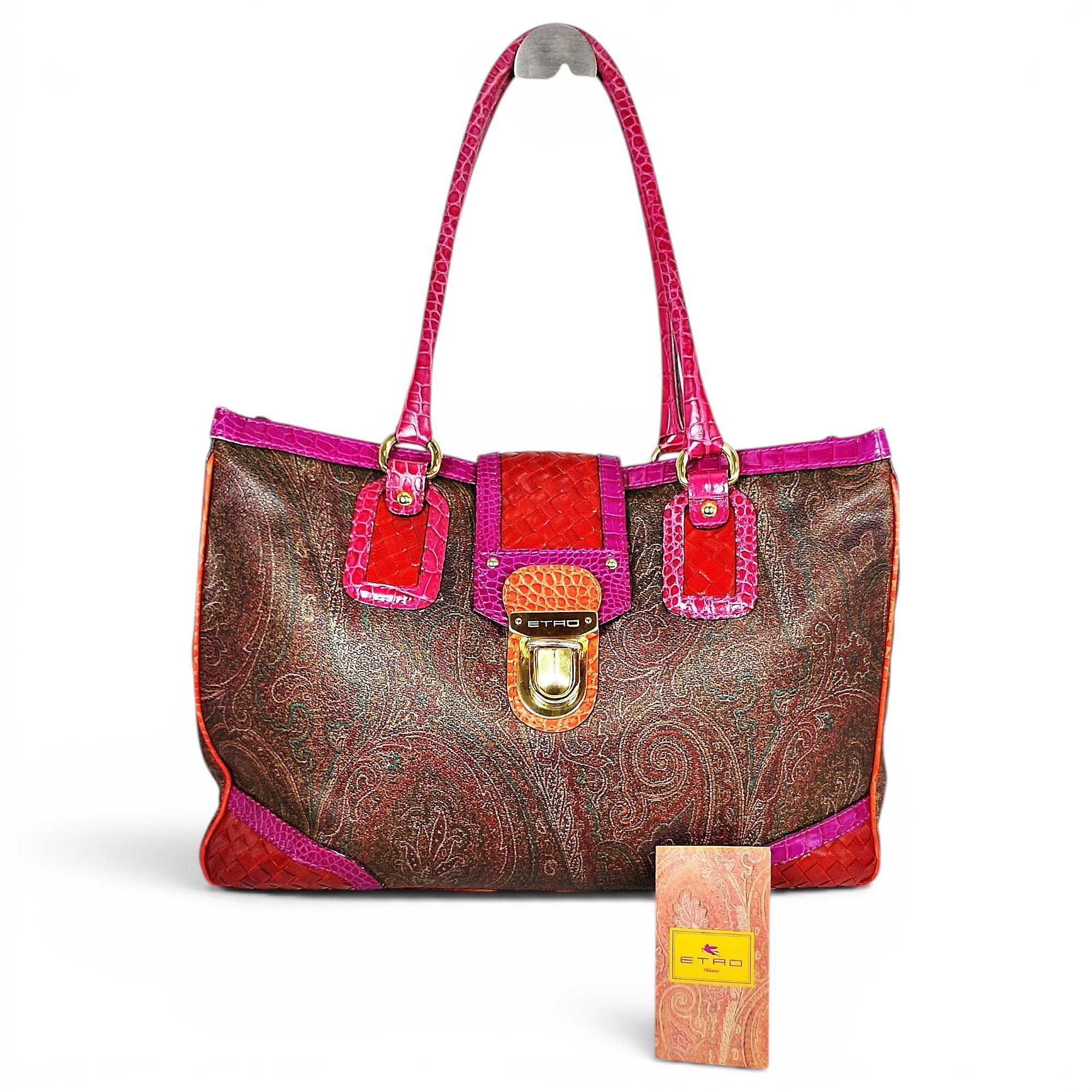 Vegan leather handbag