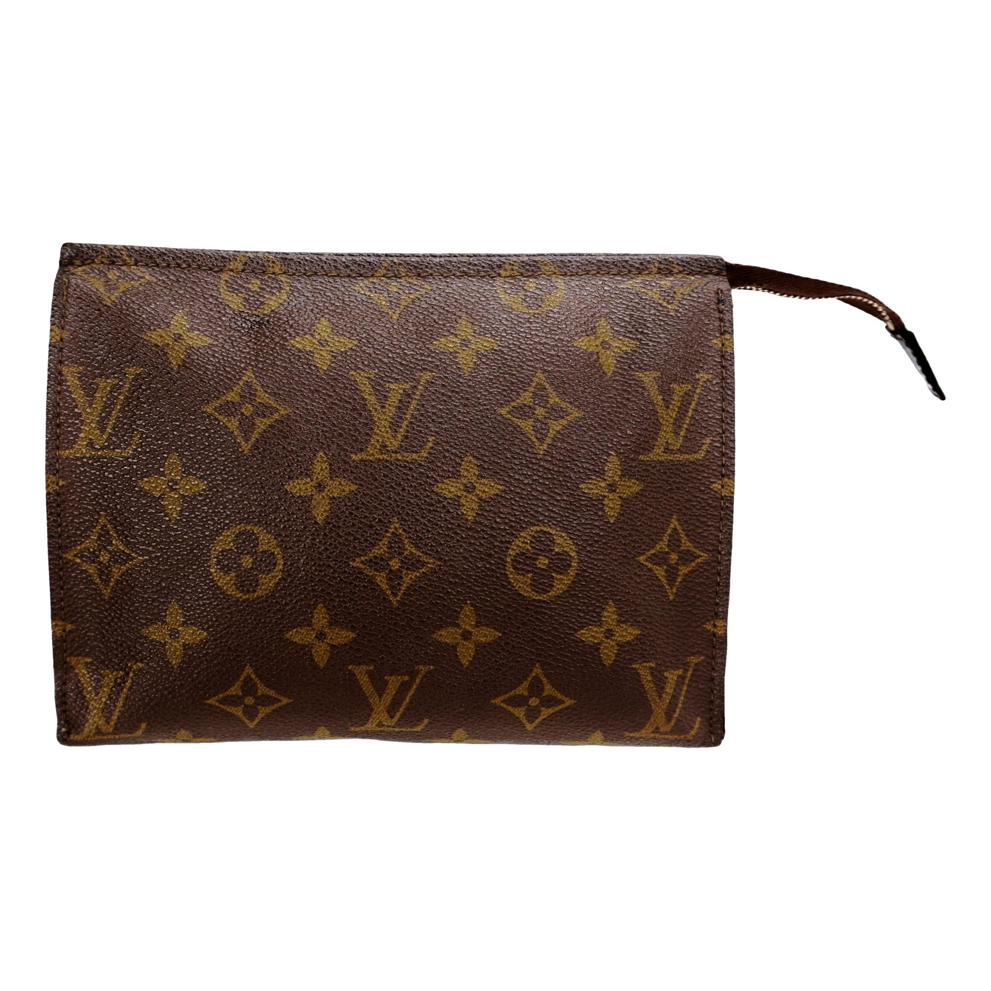 Poche toilette leather vanity case