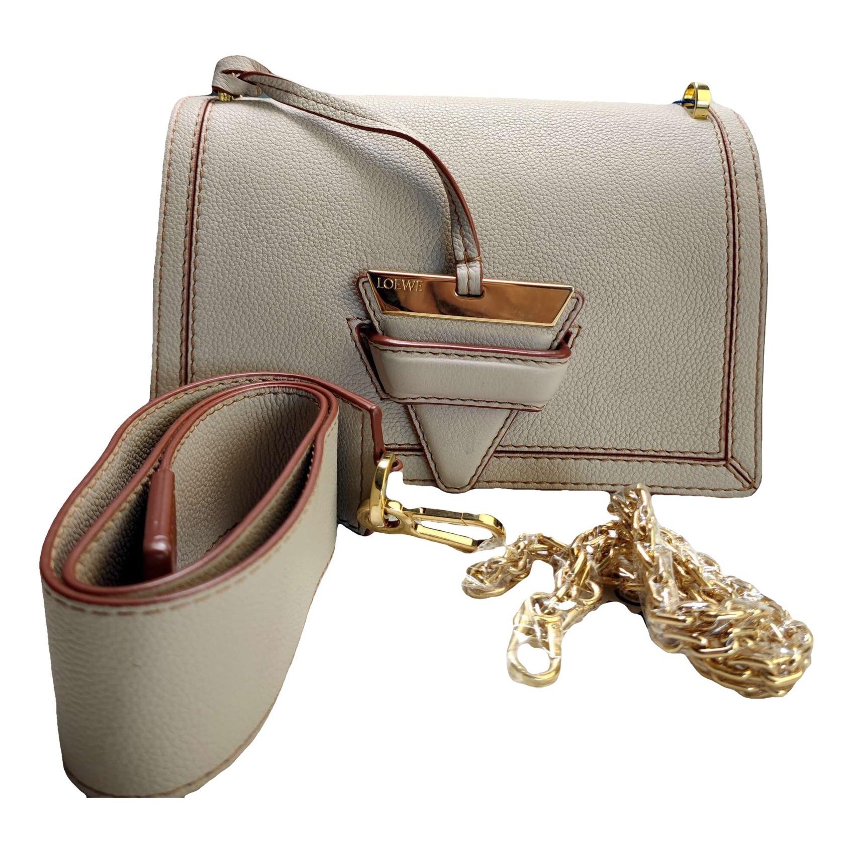 Barcelona leather handbag
