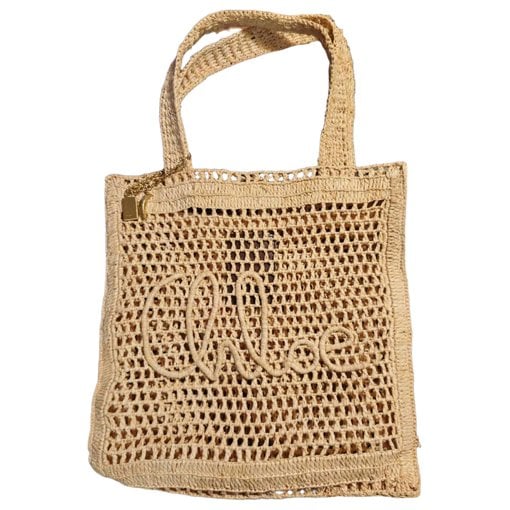 Woody Basket cloth tote
