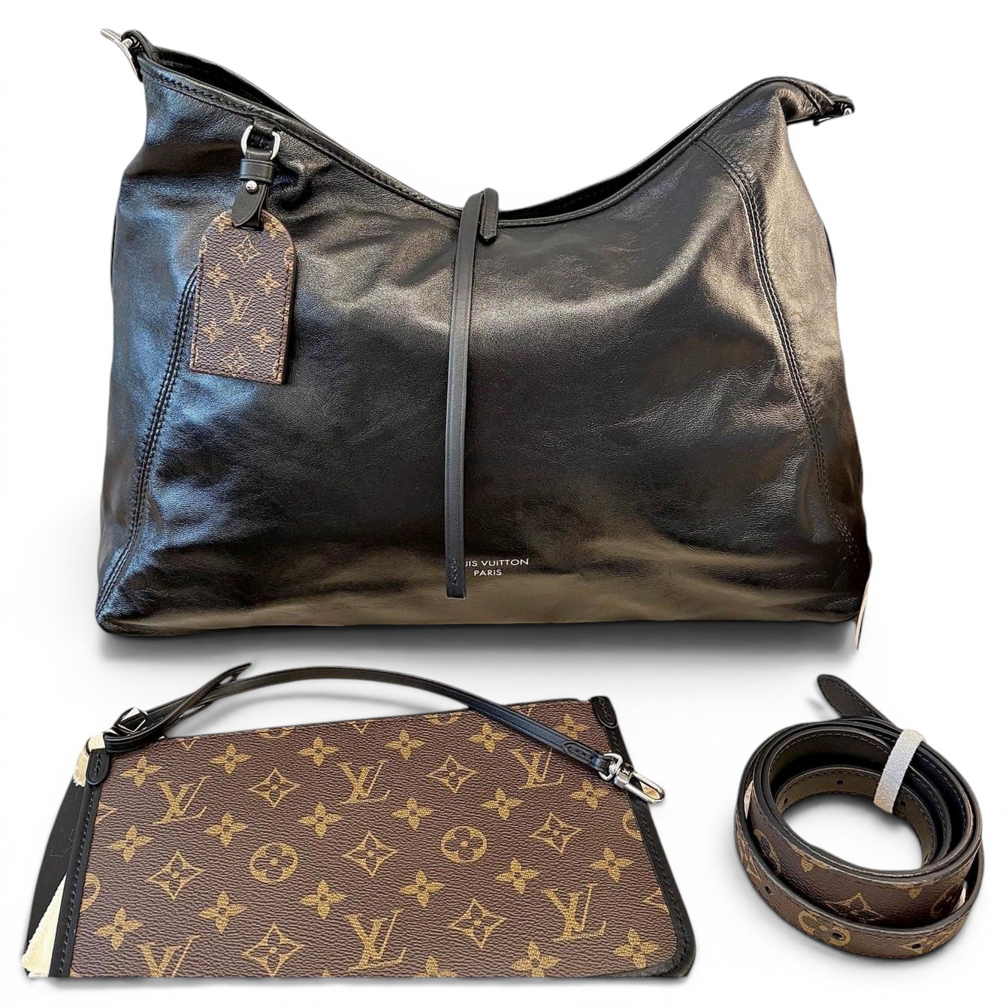 Carry All leather crossbody bag