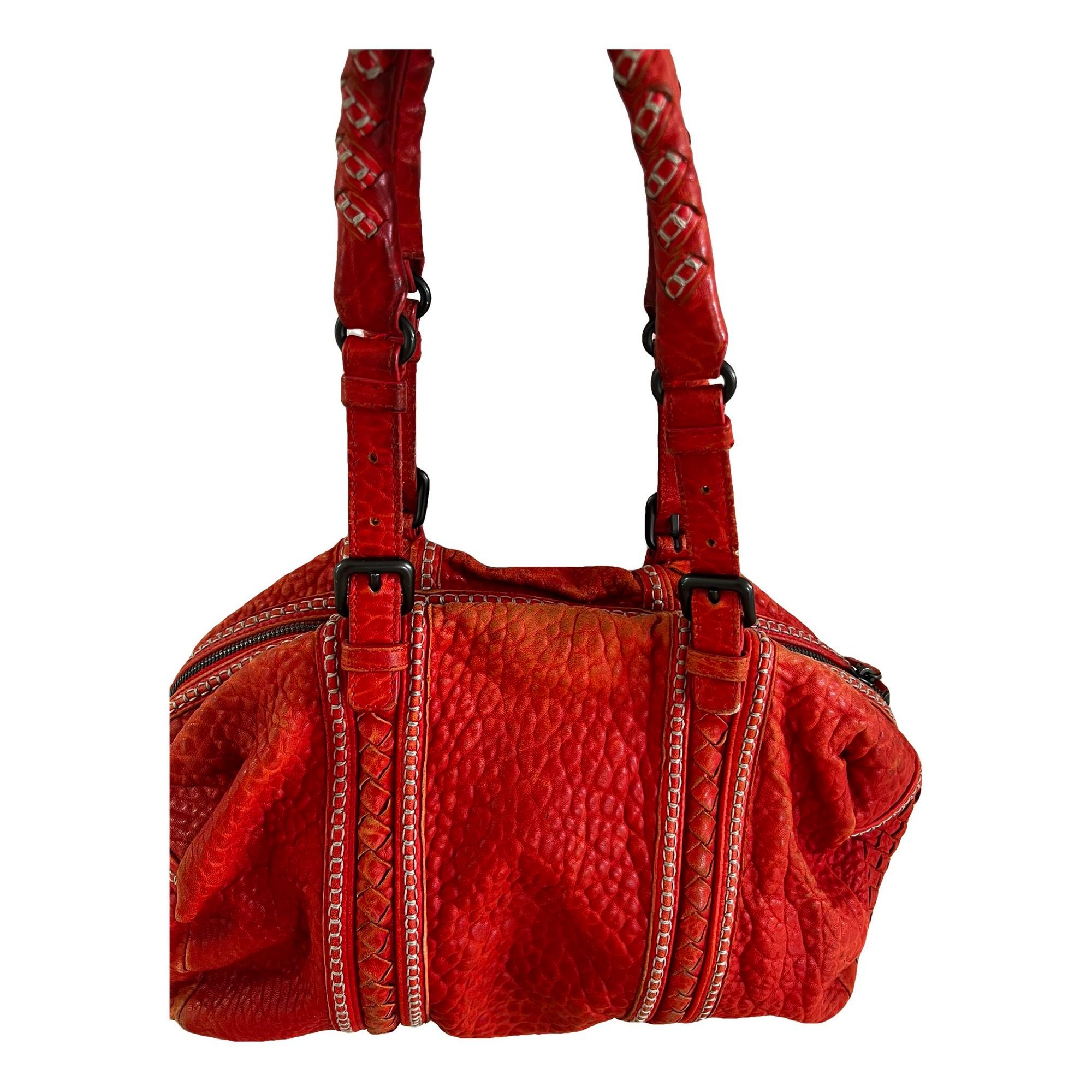 Leather handbag