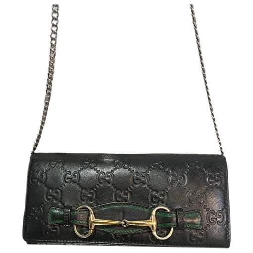 Horsebit 1955 Chain Wallet leather crossbody bag
