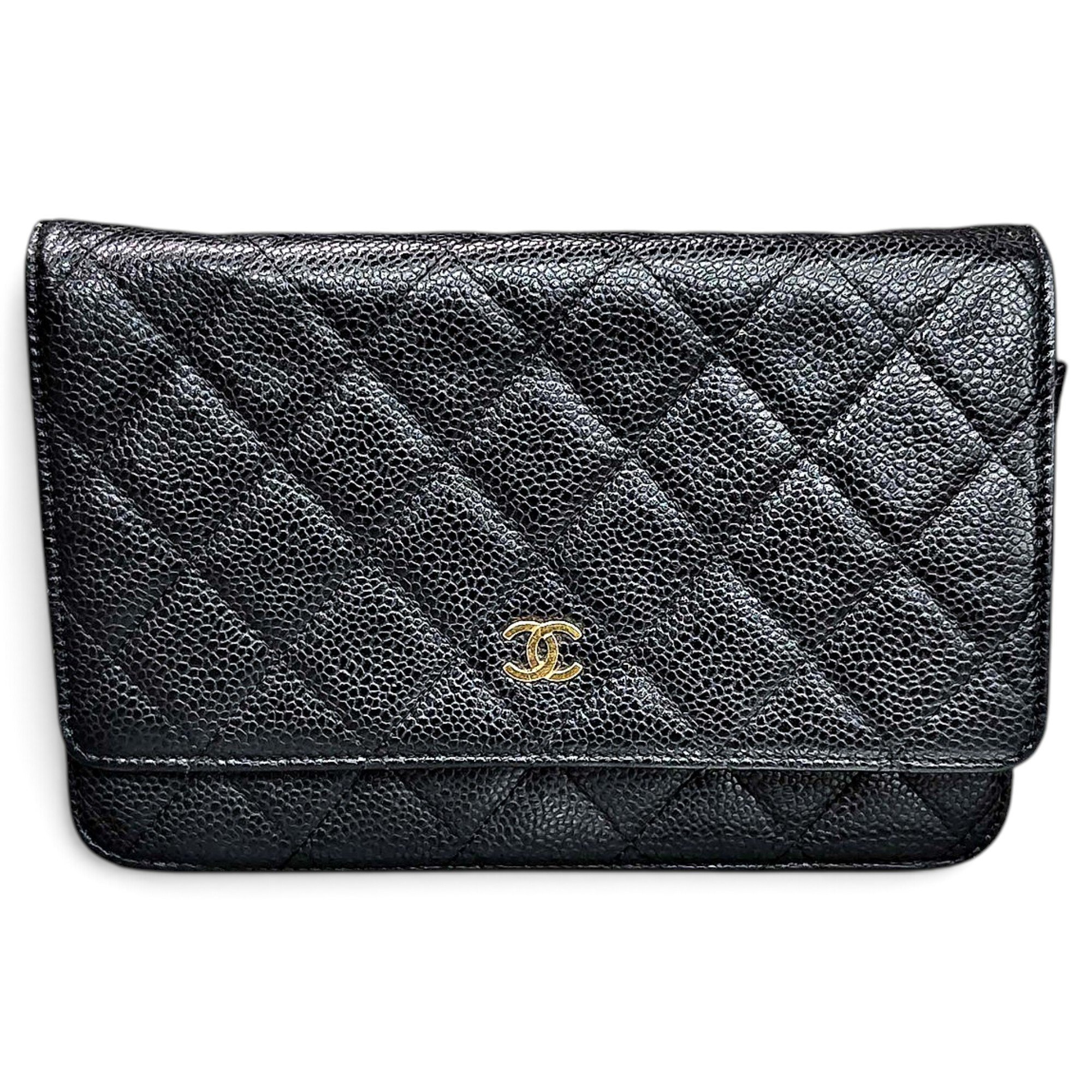 Wallet On Chain Timeless/Classique leather crossbody bag