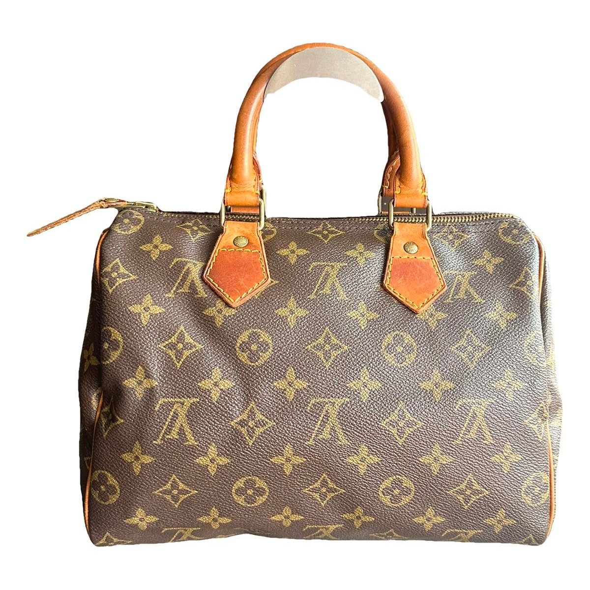 Speedy leather handbag