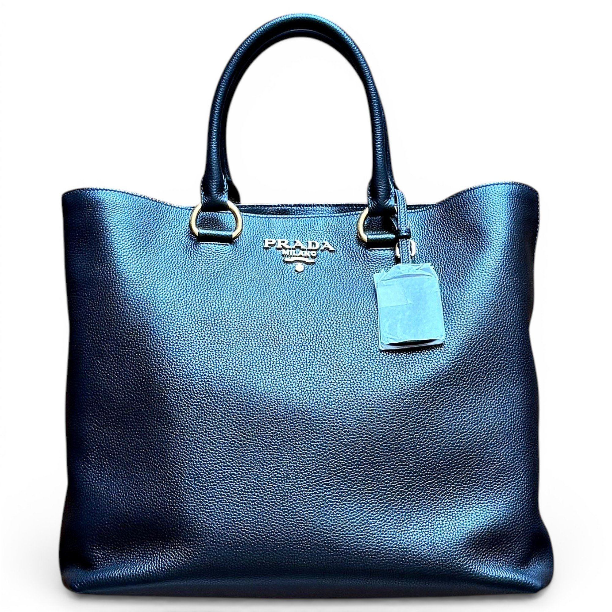 Double pony-style calfskin handbag