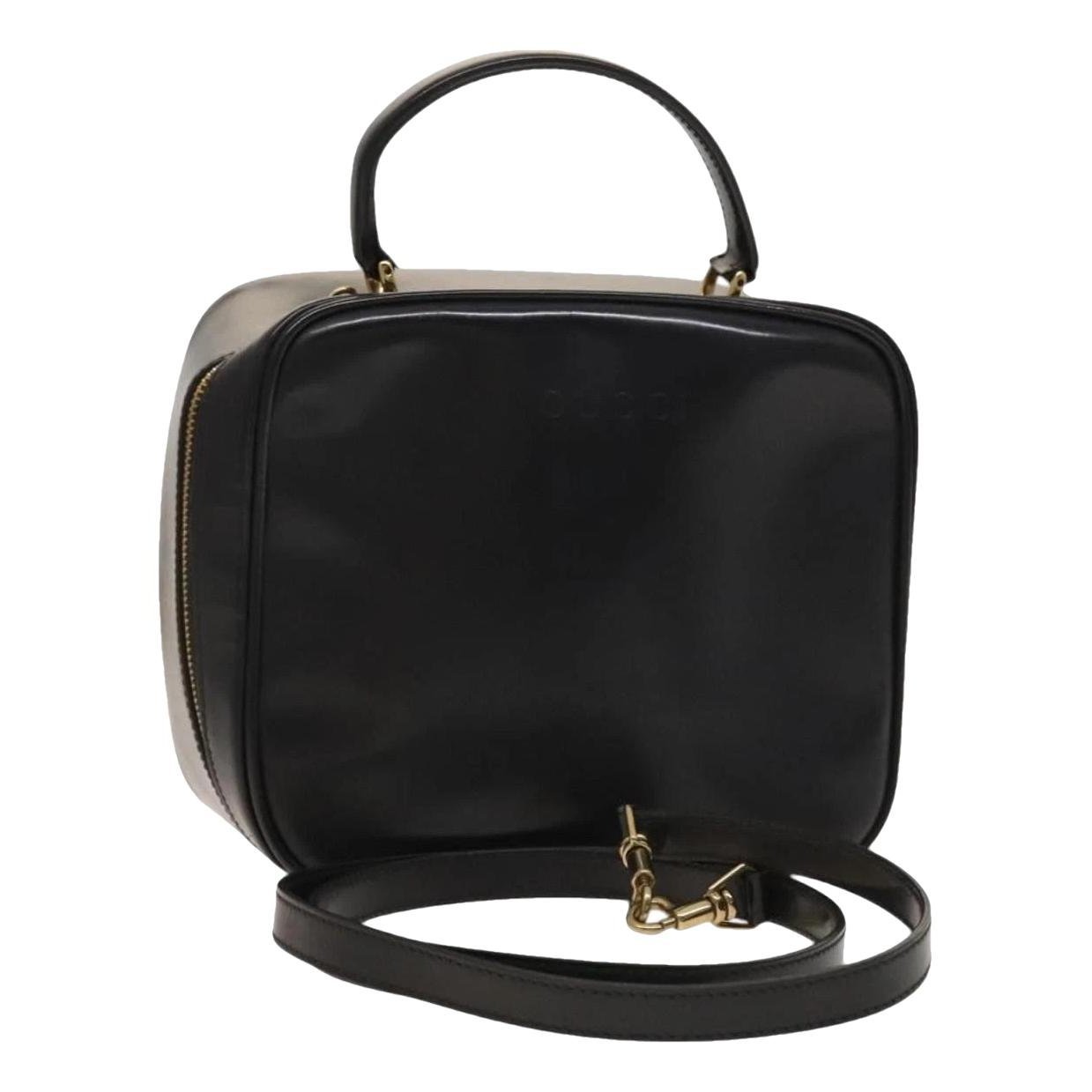 Patent leather handbag