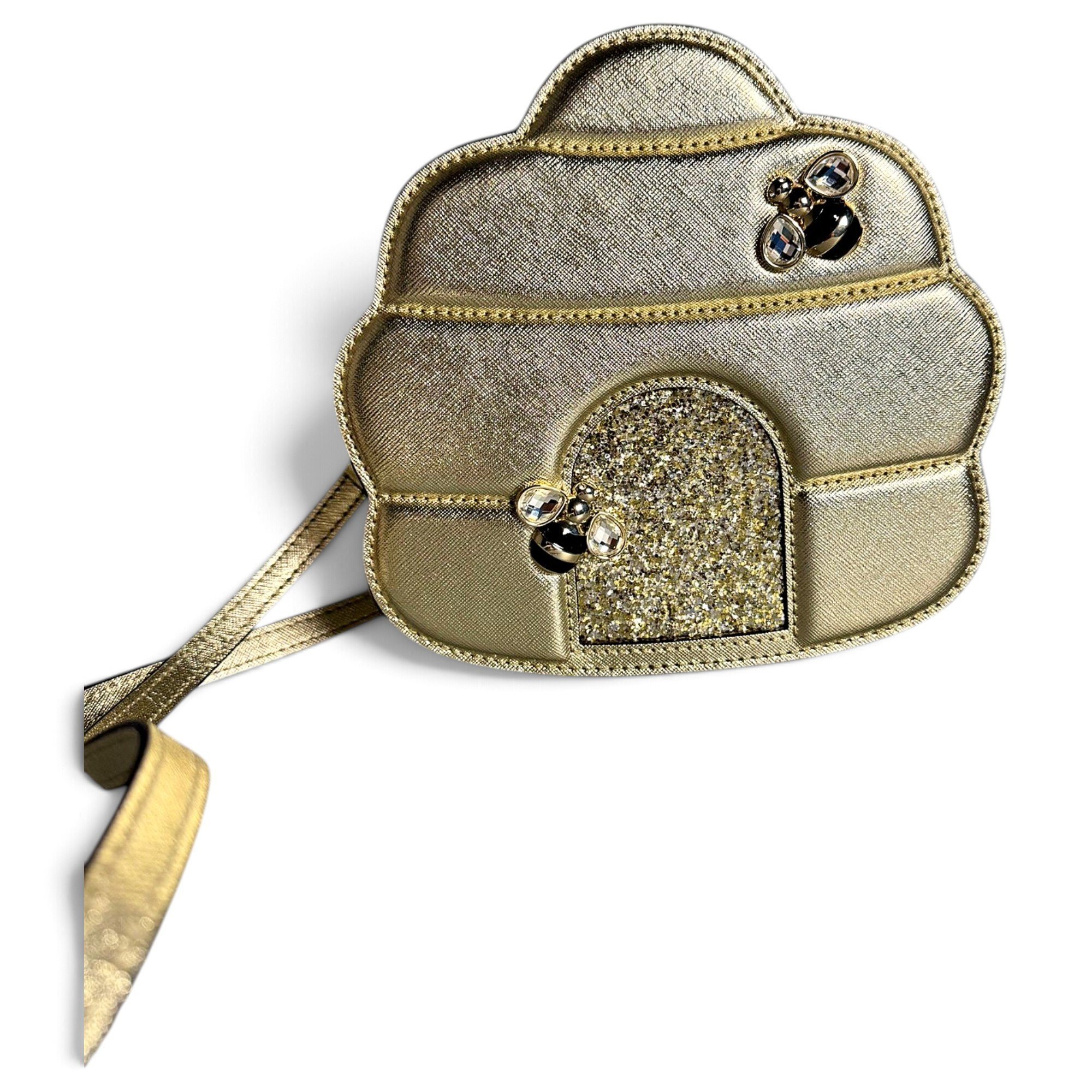 Patent leather handbag