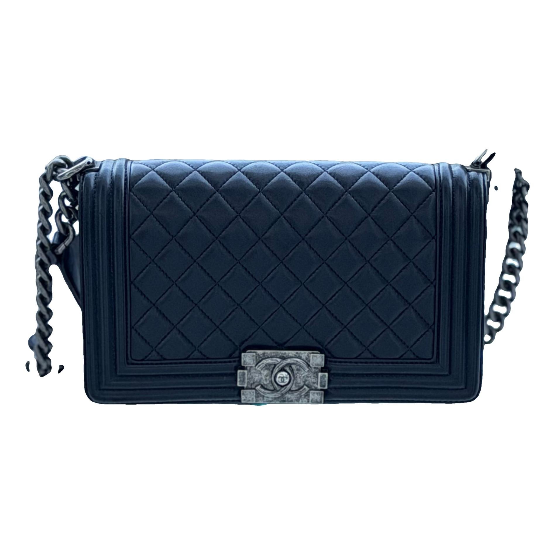 Boy leather crossbody bag