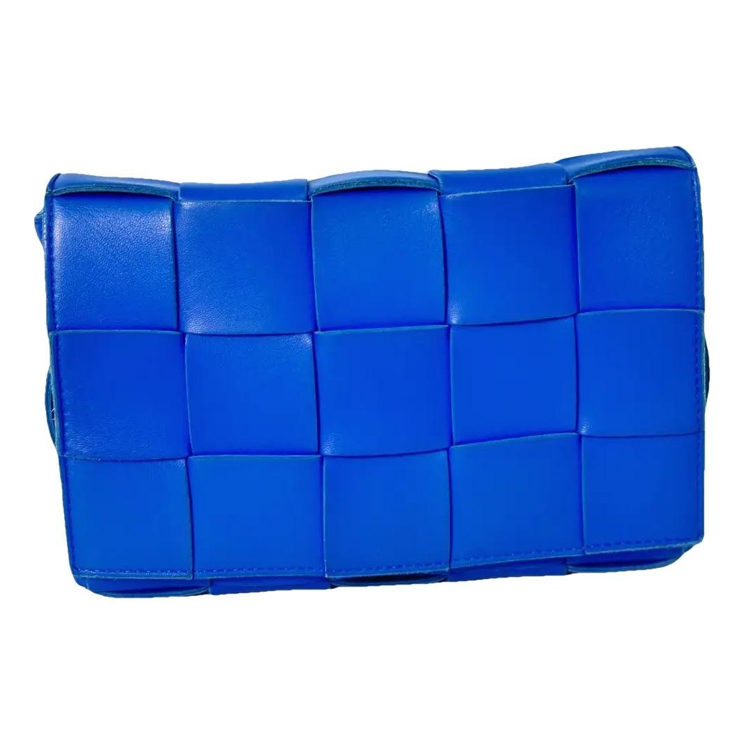Cassette leather crossbody bag