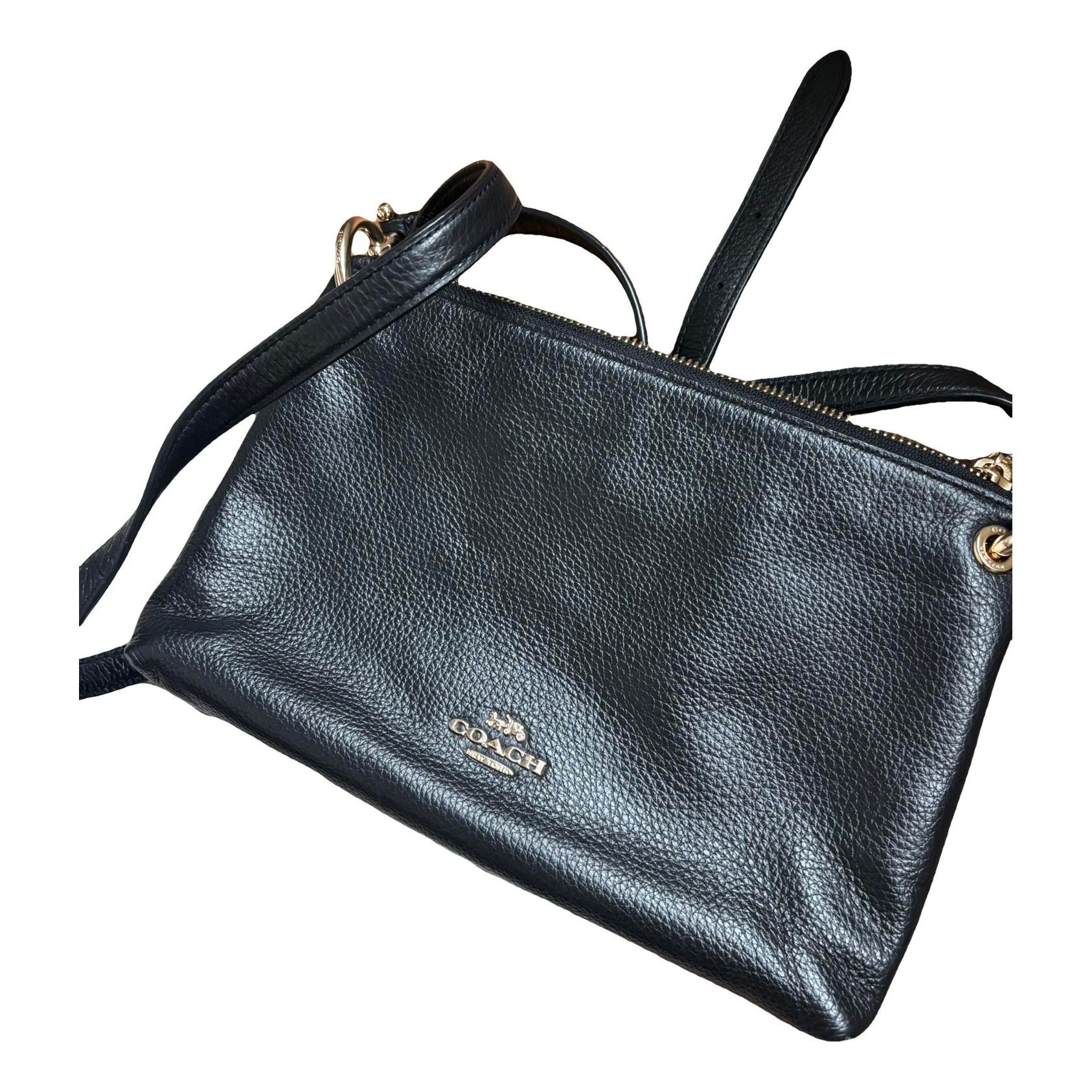 Leather crossbody bag